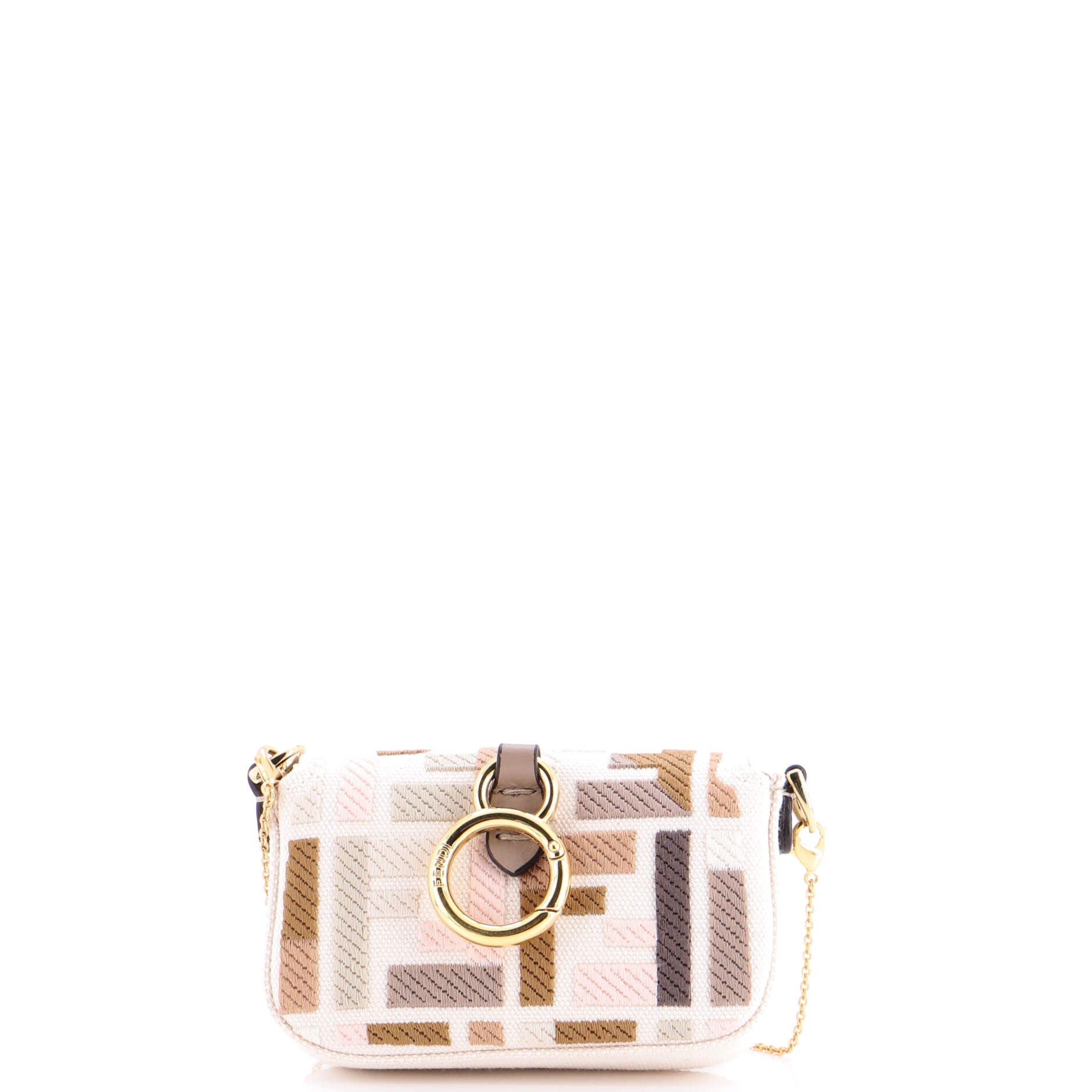 Fendi Chain Baguette Charm Bag Size ONE SIZE - 3 Thumbnail