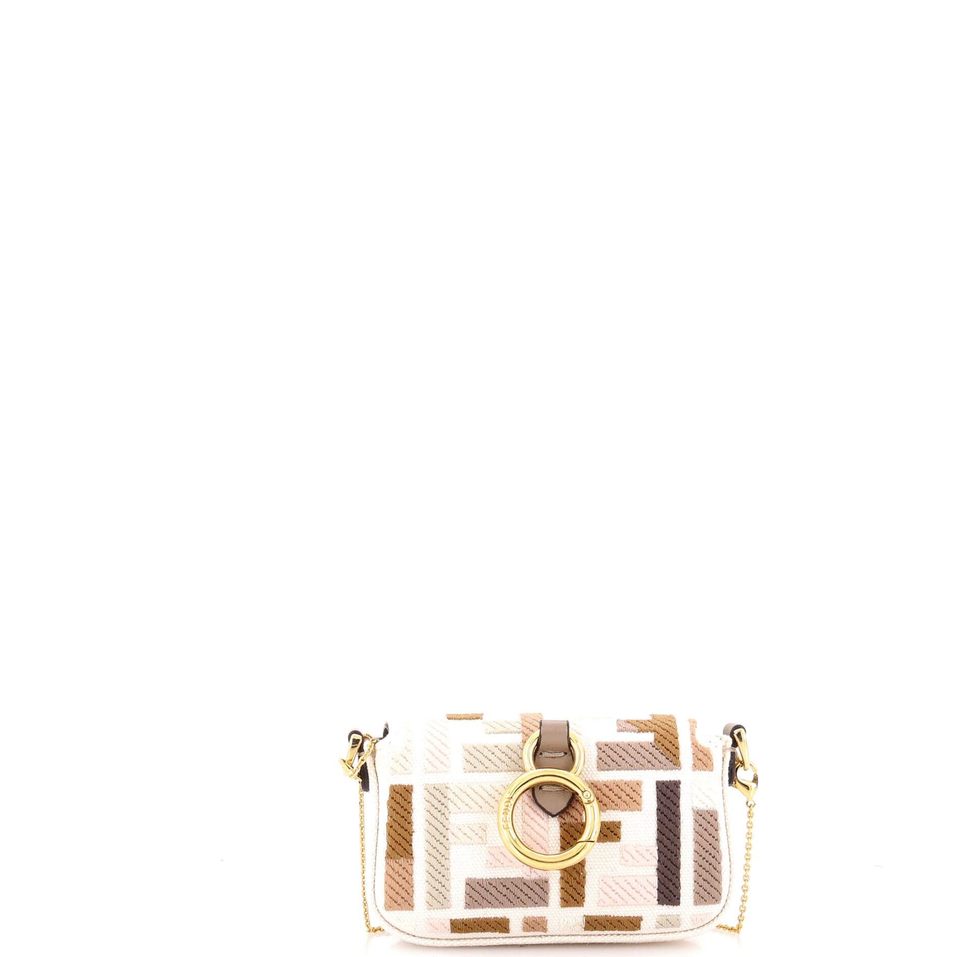 Fendi Chain Baguette Charm Bag Size ONE SIZE - 3 Thumbnail