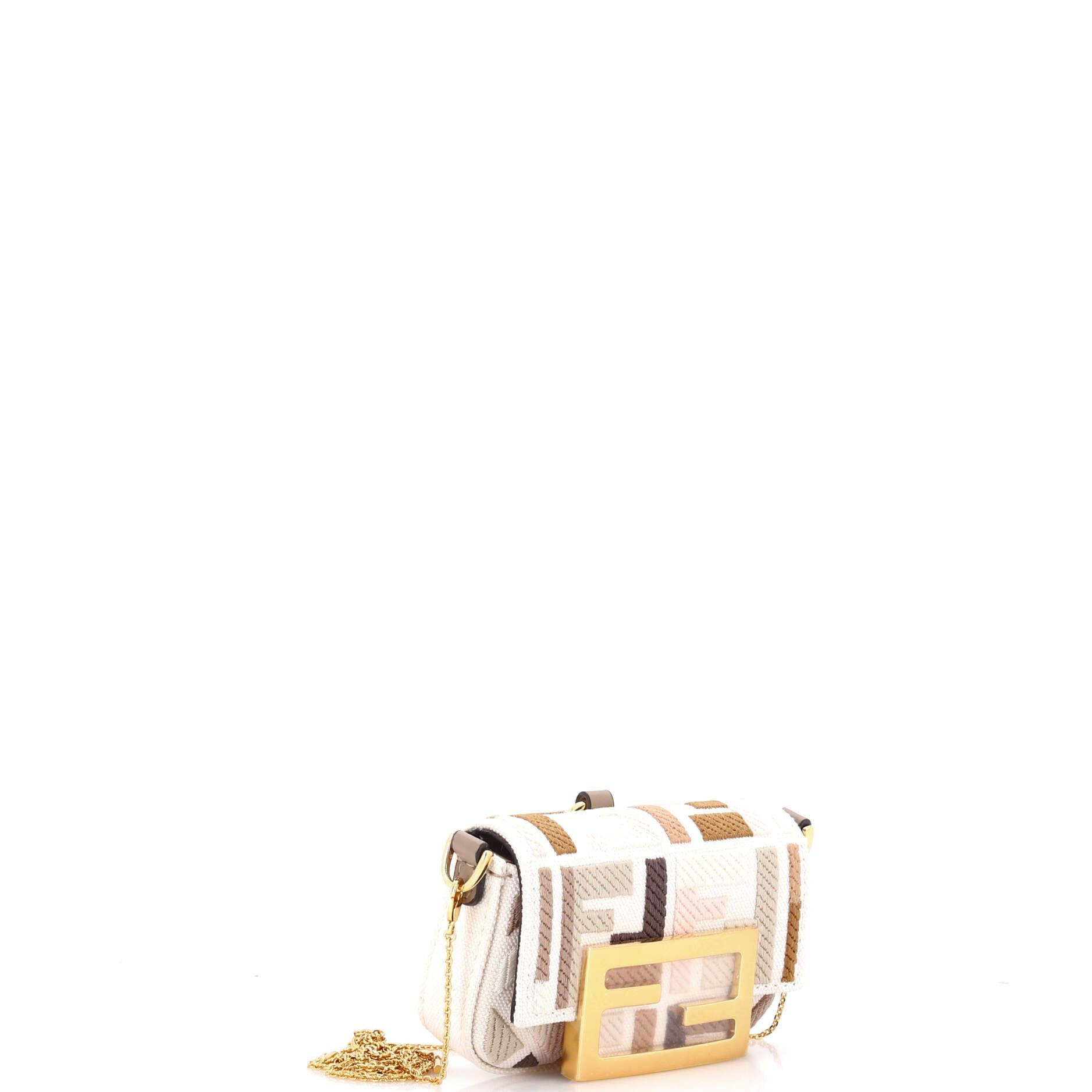 Fendi Chain Baguette Charm Bag Size ONE SIZE - 2 Thumbnail