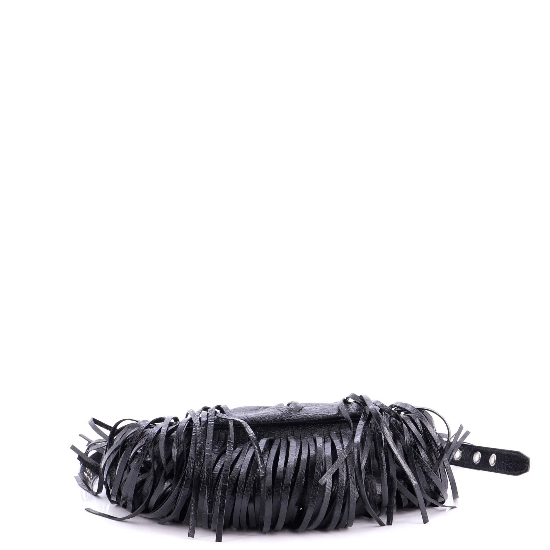 Balenciaga Le Cagole Giant Studs Fringe Shoulder Bag Size ONE SIZE - 6 Thumbnail