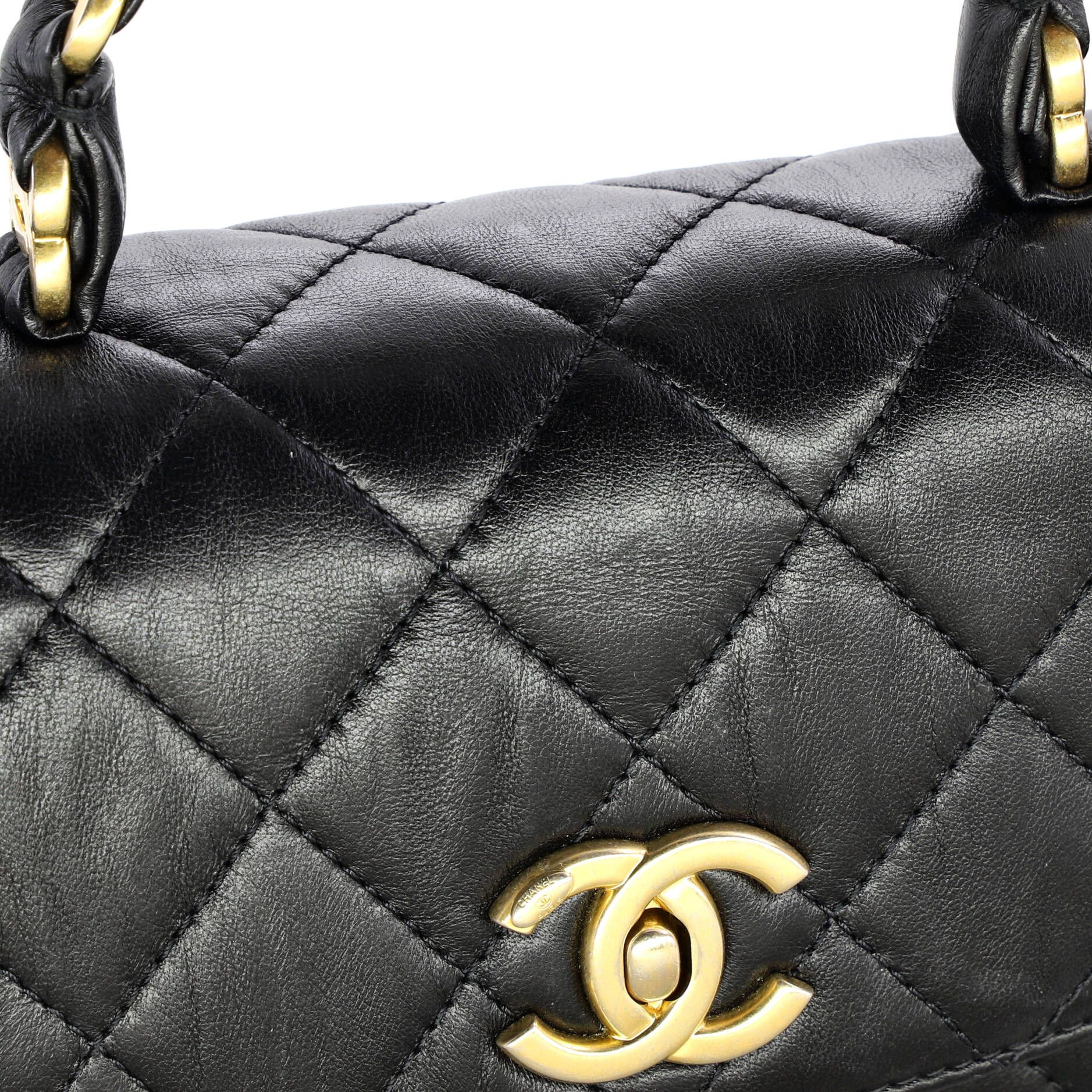 Chanel Wrapped CC Top Handle Bag Size ONE SIZE - 7 Thumbnail