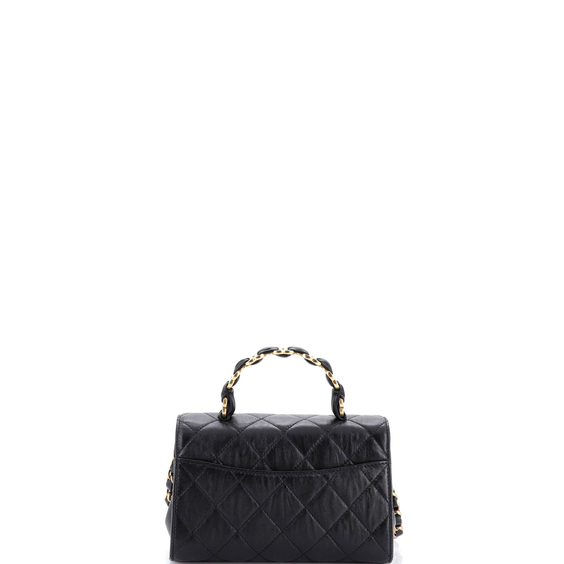 Chanel Wrapped CC Top Handle Bag Size ONE SIZE - 3 Thumbnail