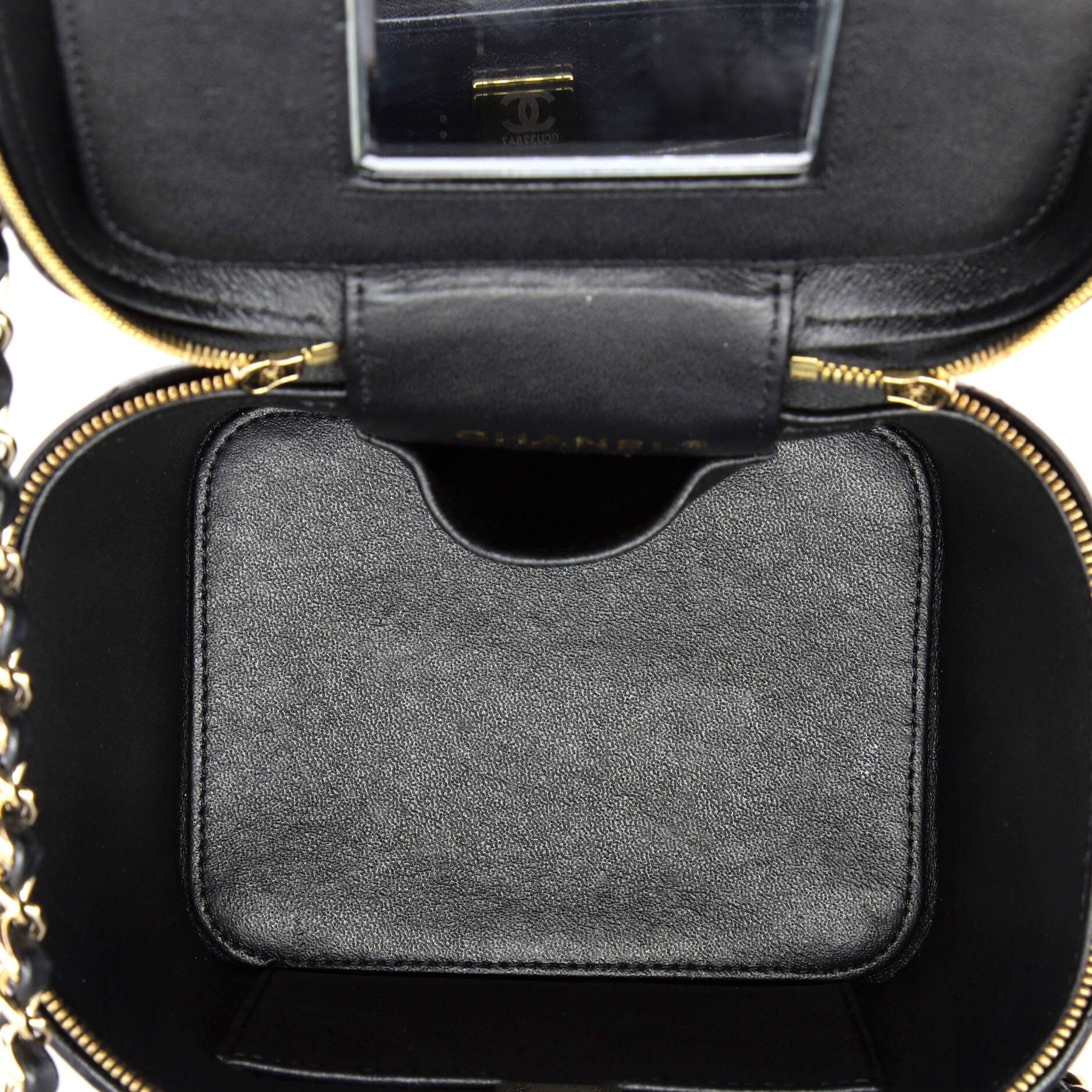 Chanel CC Top Handle Vanity Case with Chain Size ONE SIZE - 5 Thumbnail