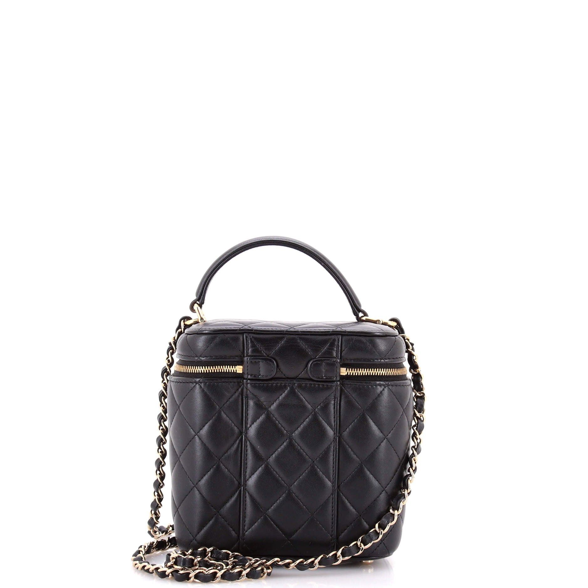 Chanel CC Top Handle Vanity Case with Chain Size ONE SIZE - 3 Thumbnail