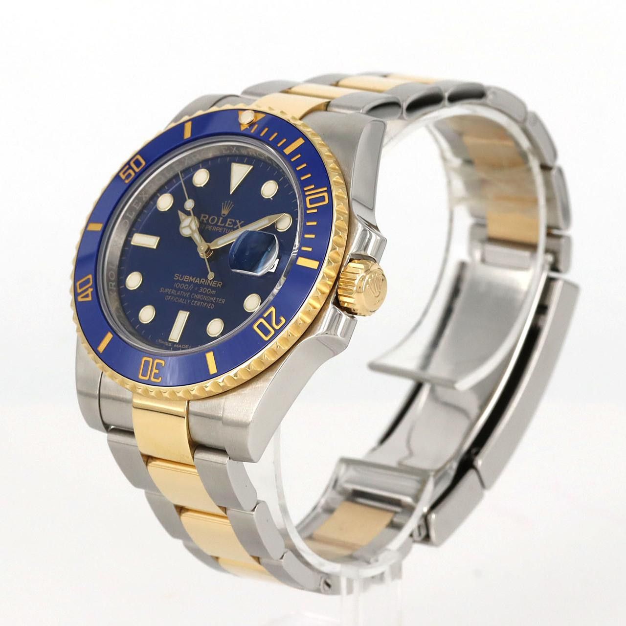 Rolex Rolex Rolex Submariner Date Stainless Steel Yellow Gold Automatic Metal Automatic 116613LB DUTY FREE for USA Size ONE SIZE - 2 Thumbnail