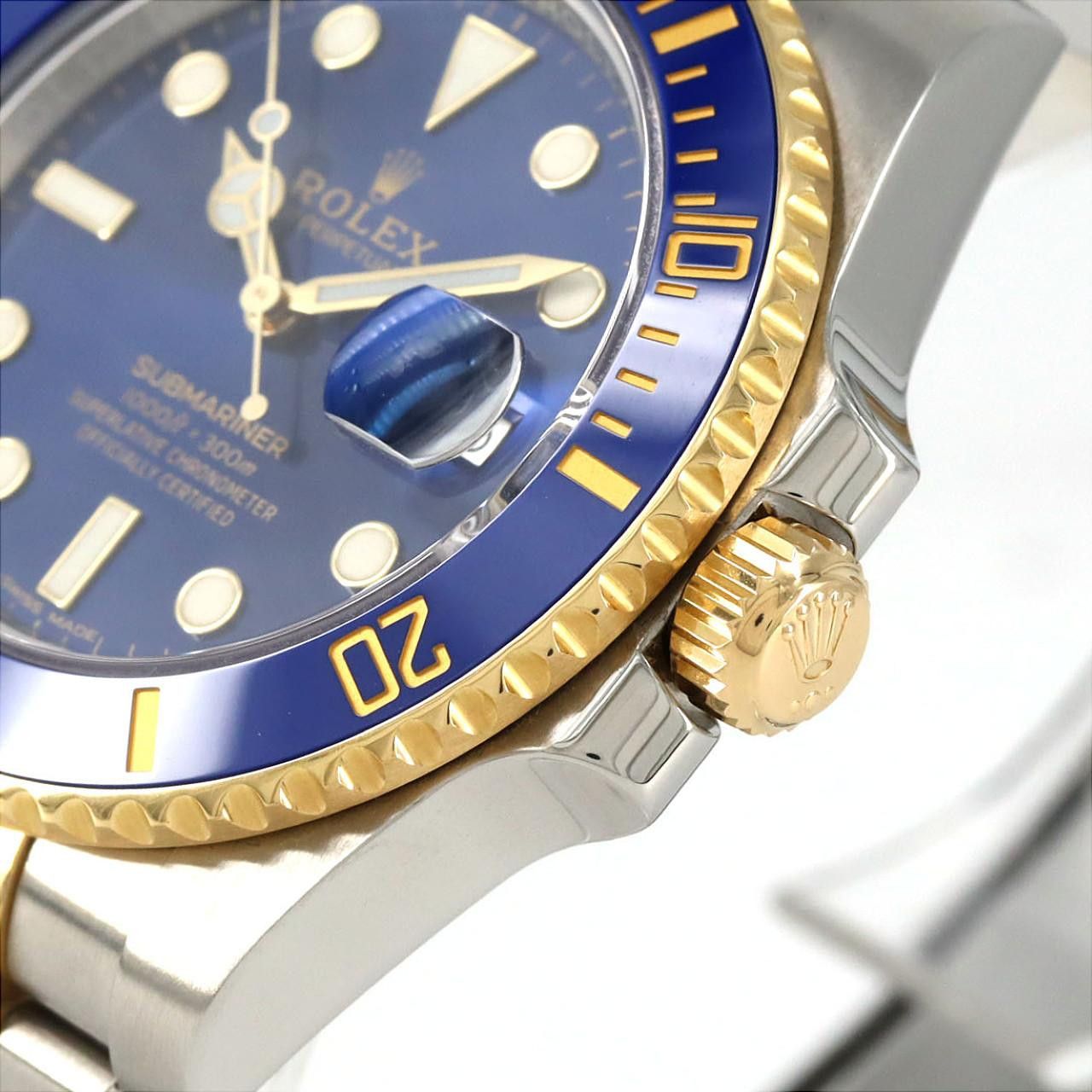 Rolex Rolex Rolex Submariner Date Stainless Steel Yellow Gold Automatic Metal Automatic 116613LB DUTY FREE for USA Size ONE SIZE - 4 Thumbnail