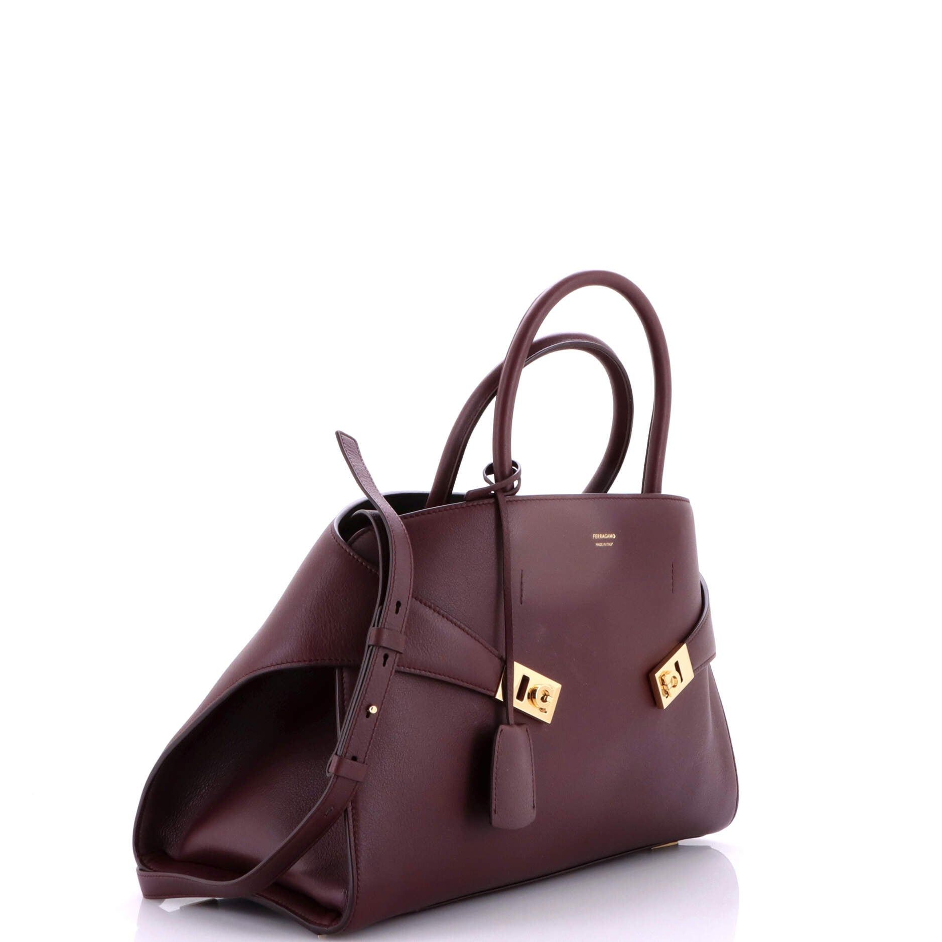 Salvatore Ferragamo Hug Top Handle Bag Size ONE SIZE - 2 Thumbnail