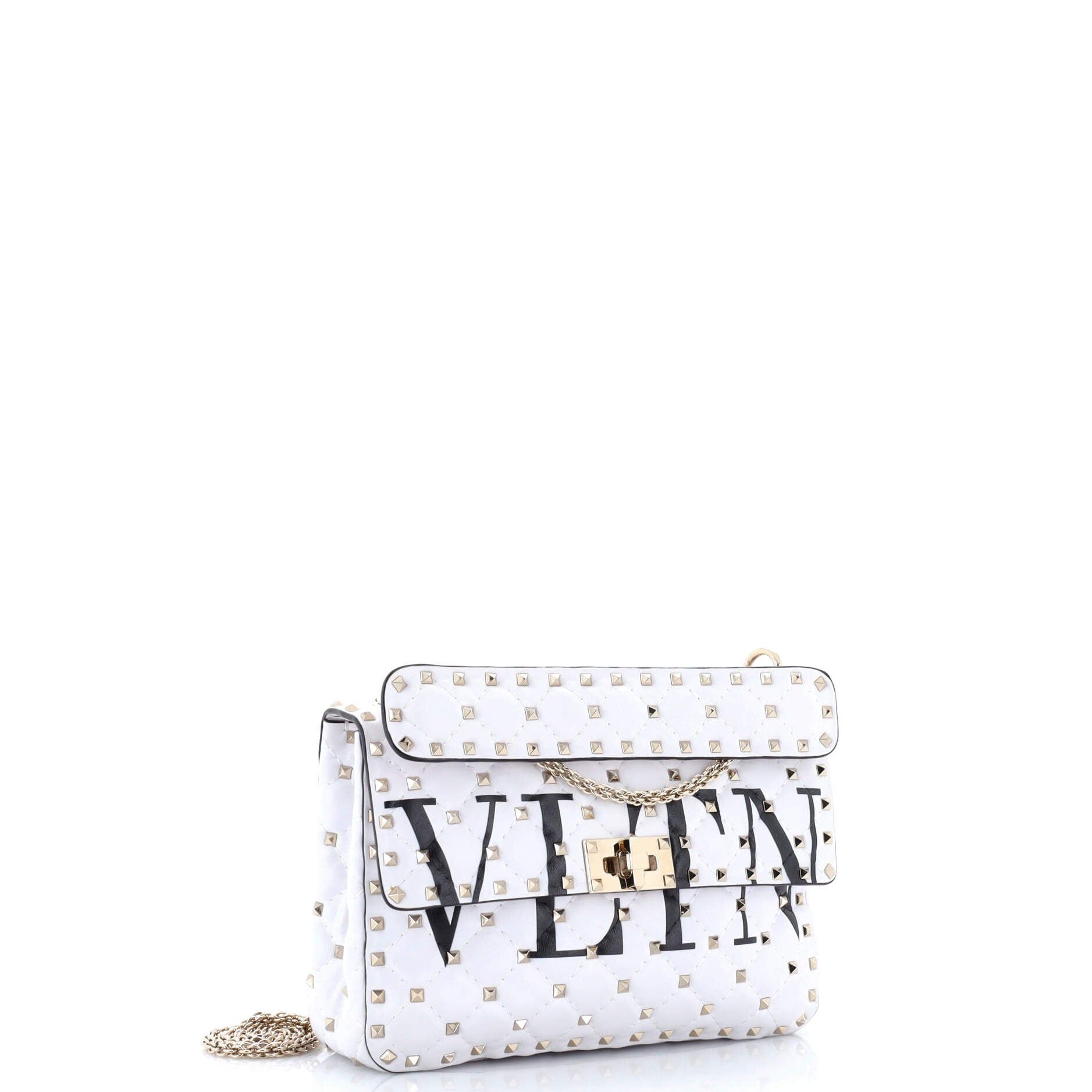 Valentino VLTN Rockstud Spike Flap Bag Size ONE SIZE - 2 Thumbnail