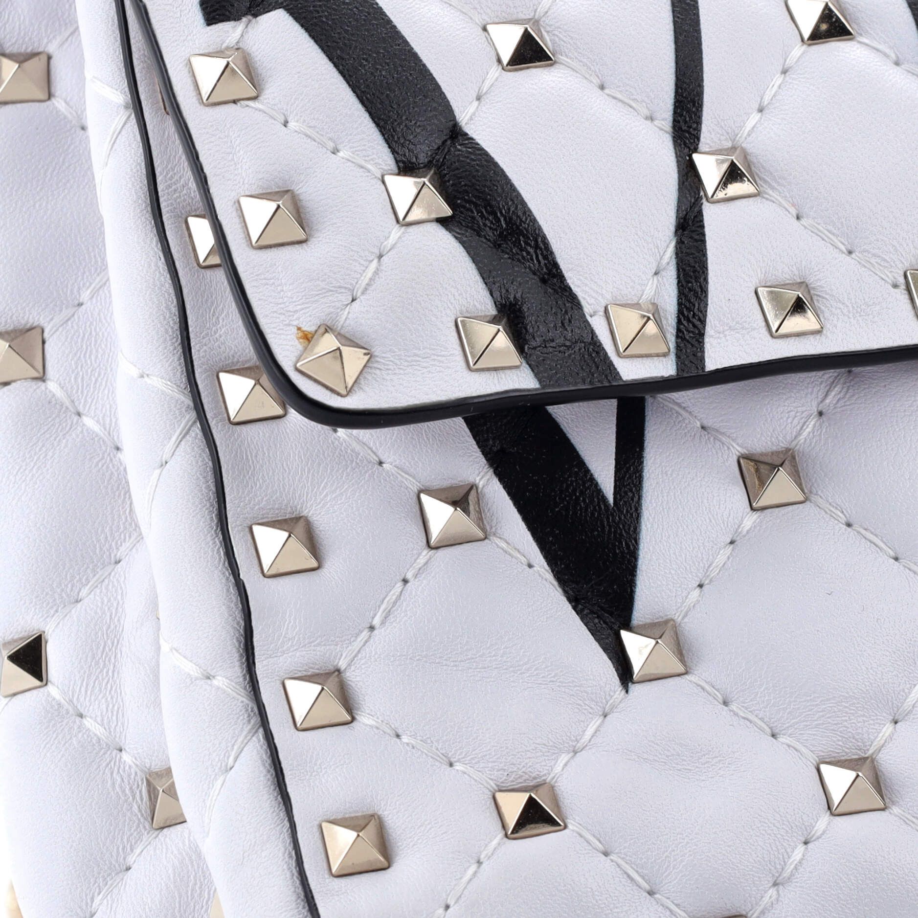 Valentino VLTN Rockstud Spike Flap Bag Size ONE SIZE - 6 Thumbnail