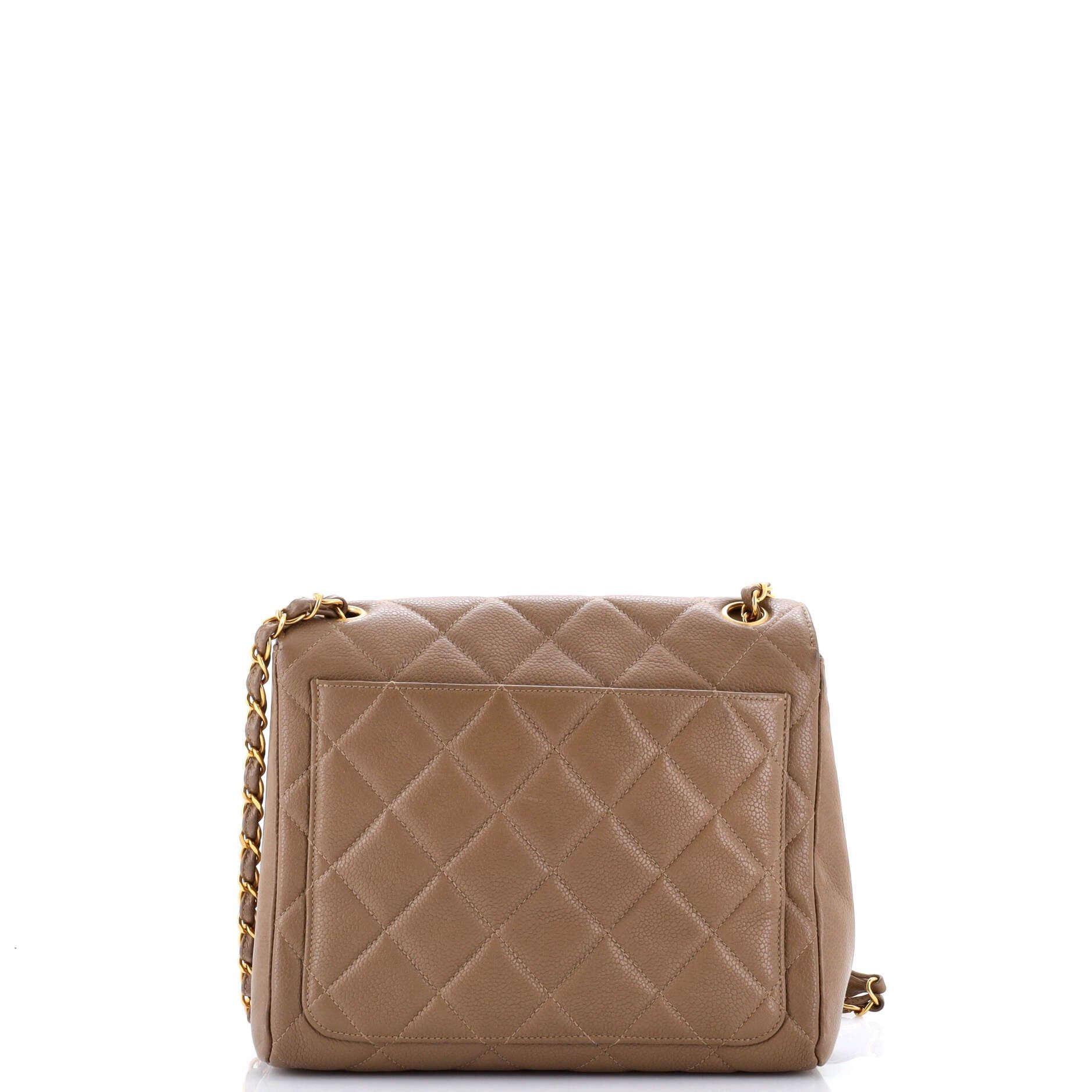 Chanel Vintage Square CC Flap Bag Size ONE SIZE - 3 Thumbnail
