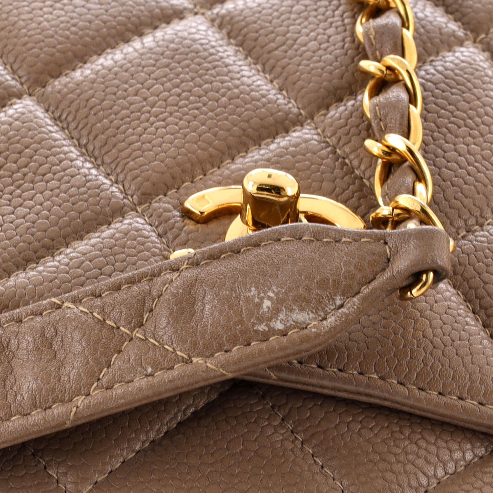Chanel Vintage Square CC Flap Bag Size ONE SIZE - 8 Thumbnail