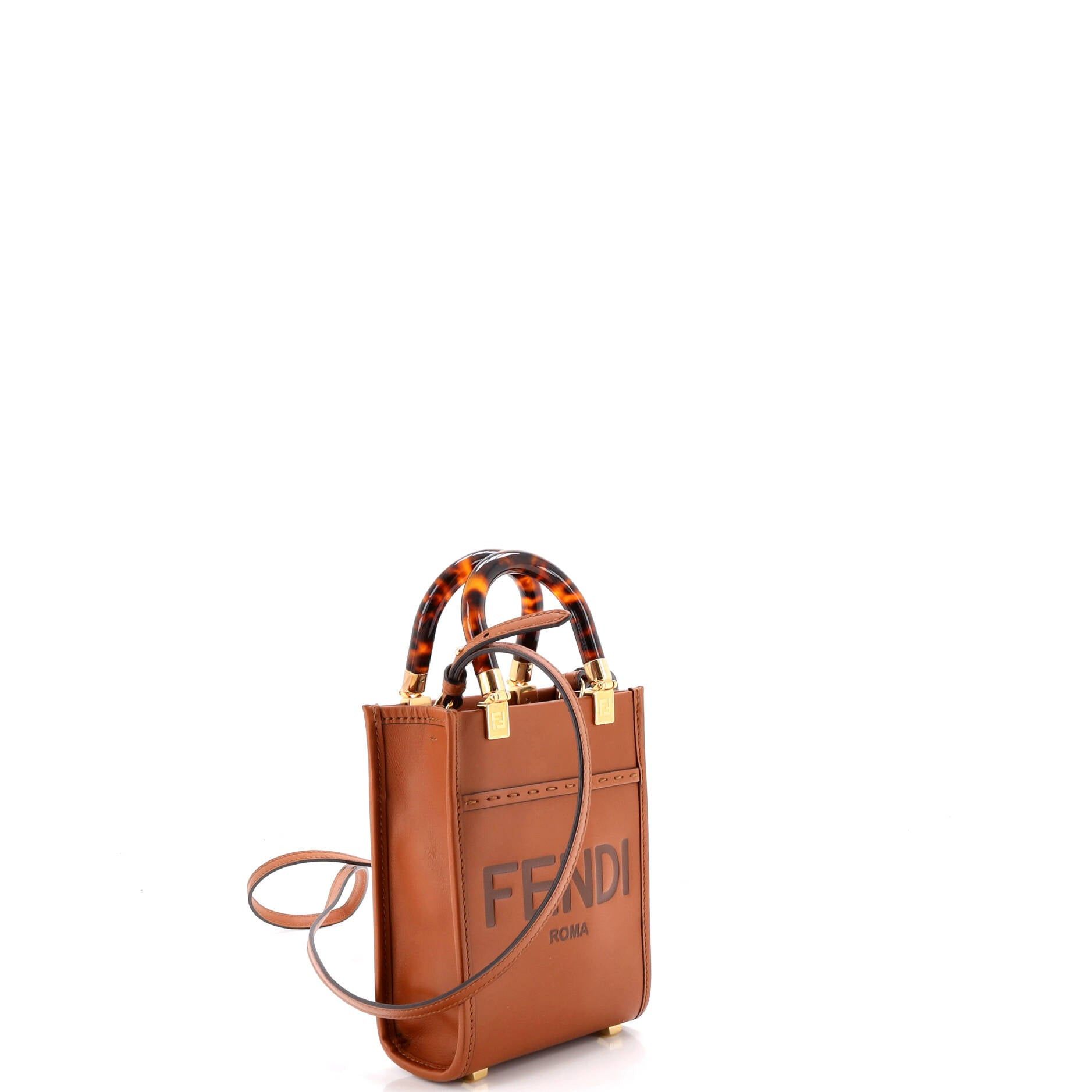Fendi Sunshine Shopper Tote Size ONE SIZE - 2 Thumbnail