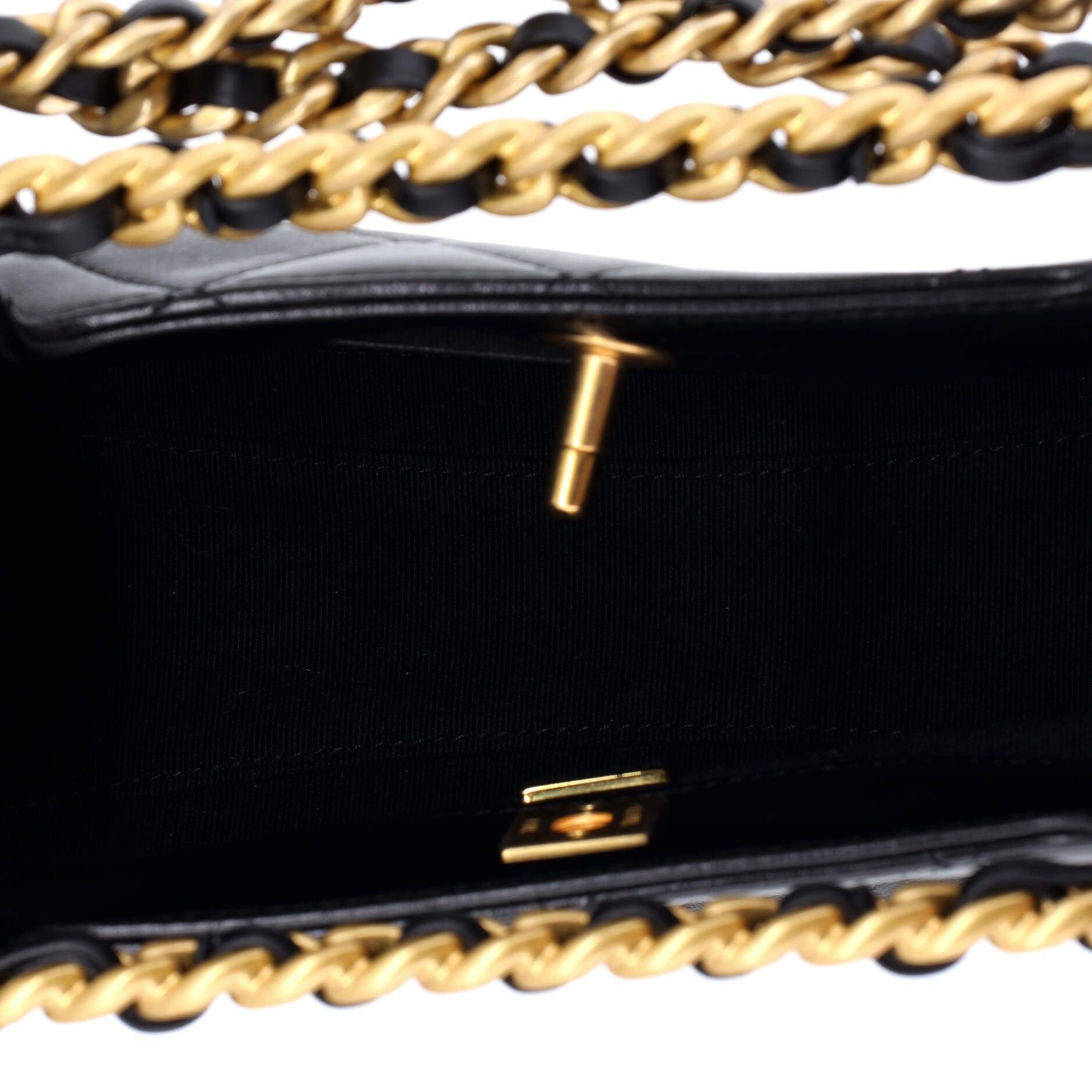 Chanel CC Chain Bar Handle Shopping Bag Size ONE SIZE - 5 Thumbnail
