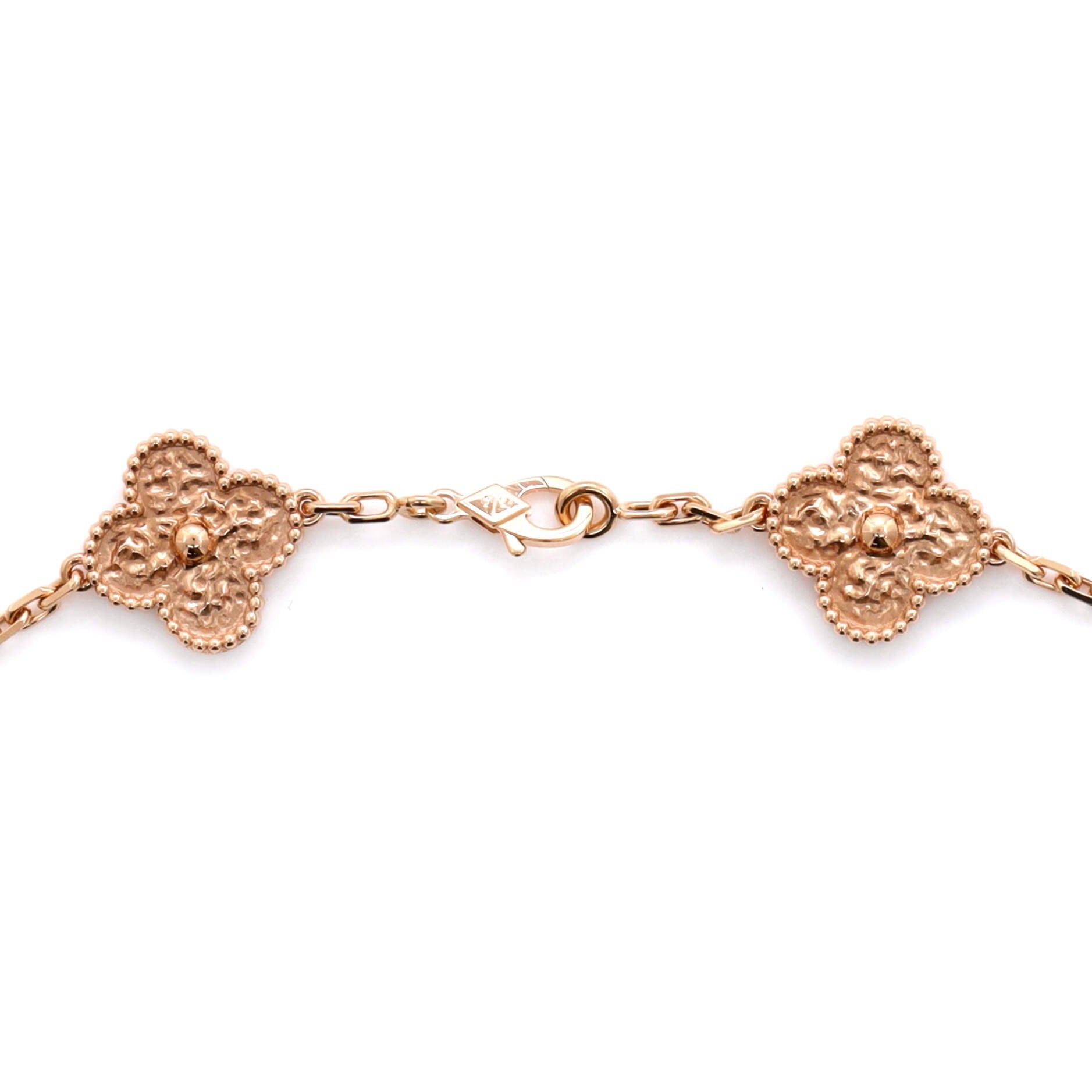 Van Cleef & Arpels Vintage Alhambra 10 Motifs Necklace Size ONE SIZE - 3 Thumbnail