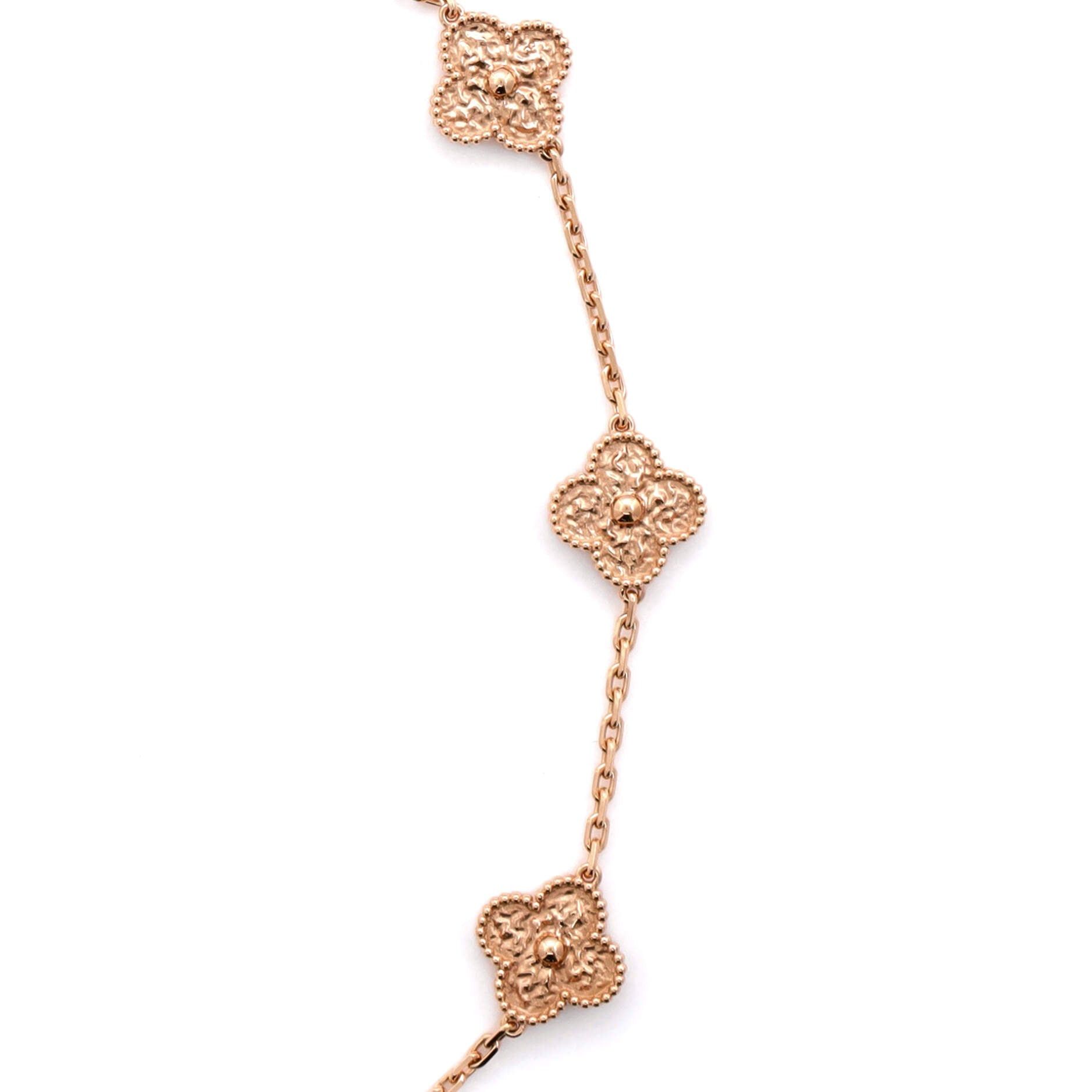 Van Cleef & Arpels Vintage Alhambra 10 Motifs Necklace Size ONE SIZE - 4 Thumbnail