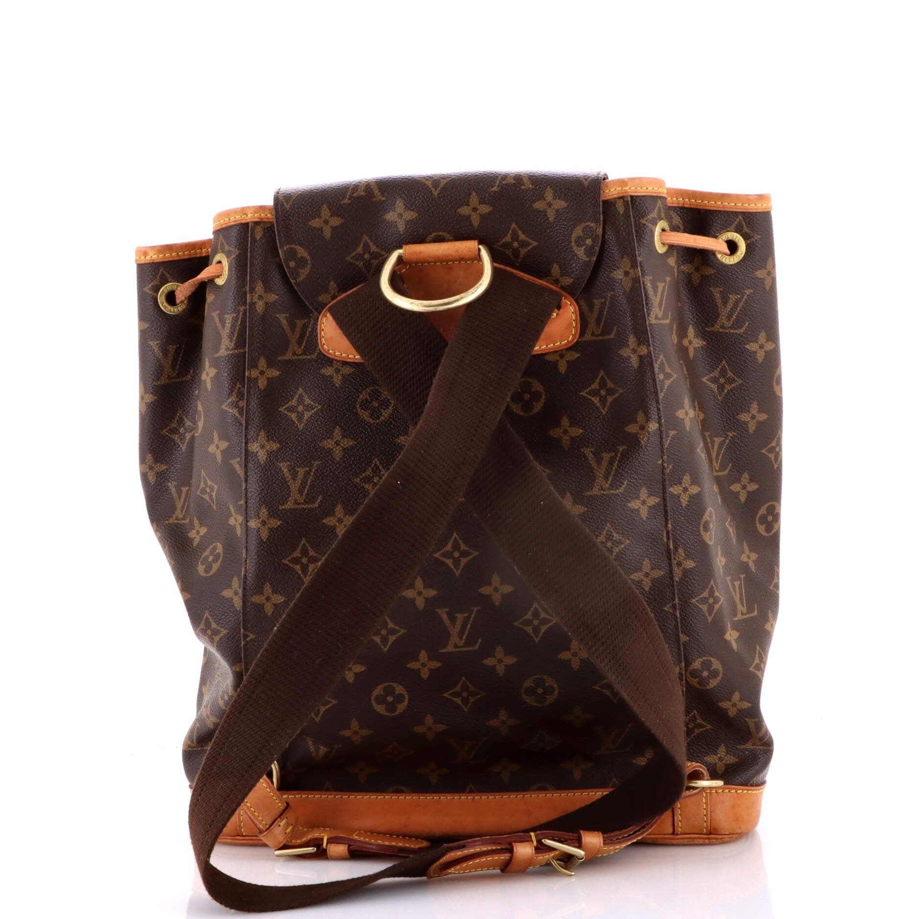 Louis Vuitton Vintage Montsouris Backpack Size ONE SIZE - 3 Thumbnail