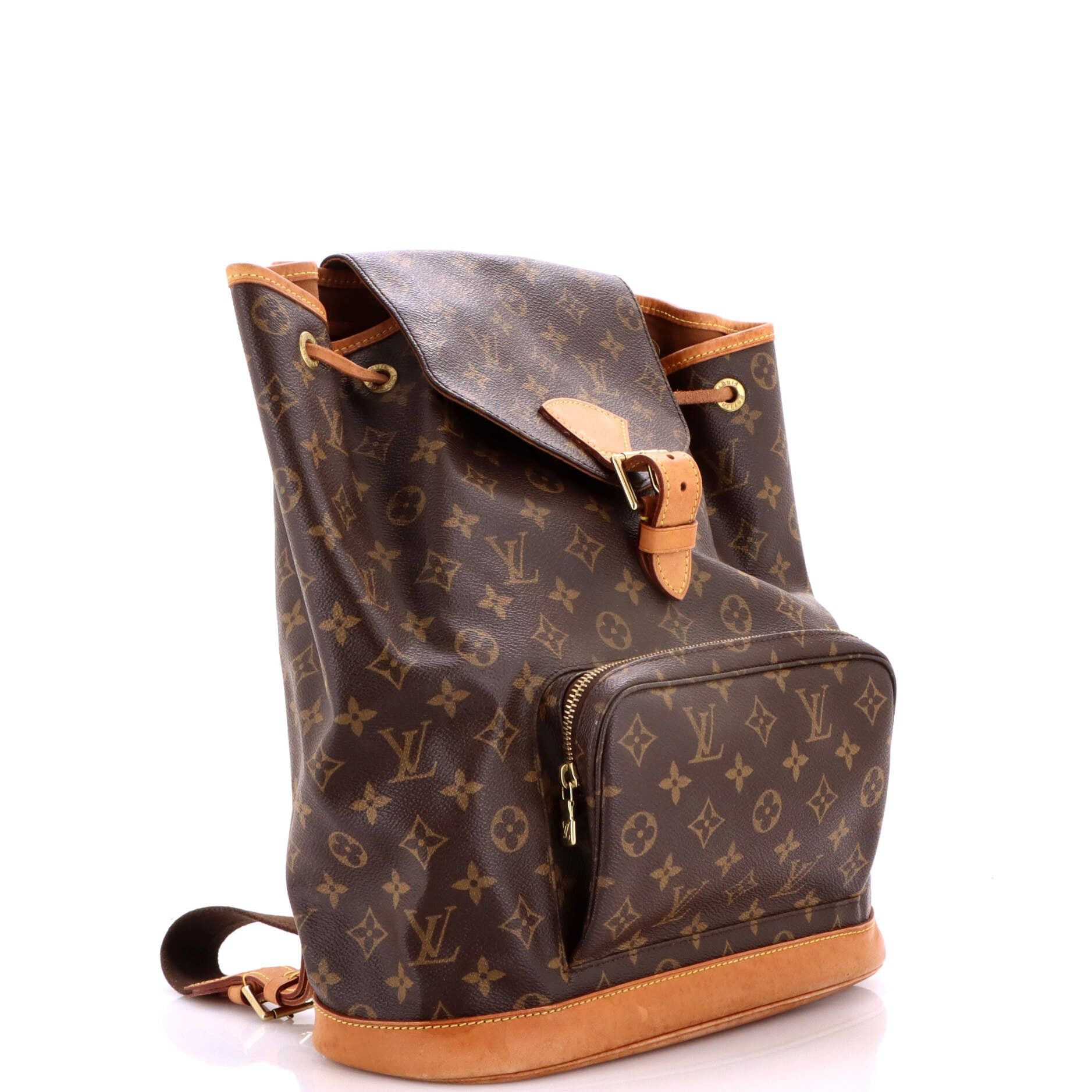 Louis Vuitton Vintage Montsouris Backpack Size ONE SIZE - 2 Thumbnail