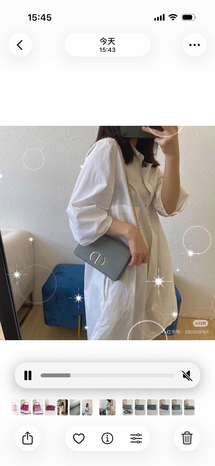 Dior Pre-loved Bag Very good condition Size ONE SIZE - 9 Thumbnail