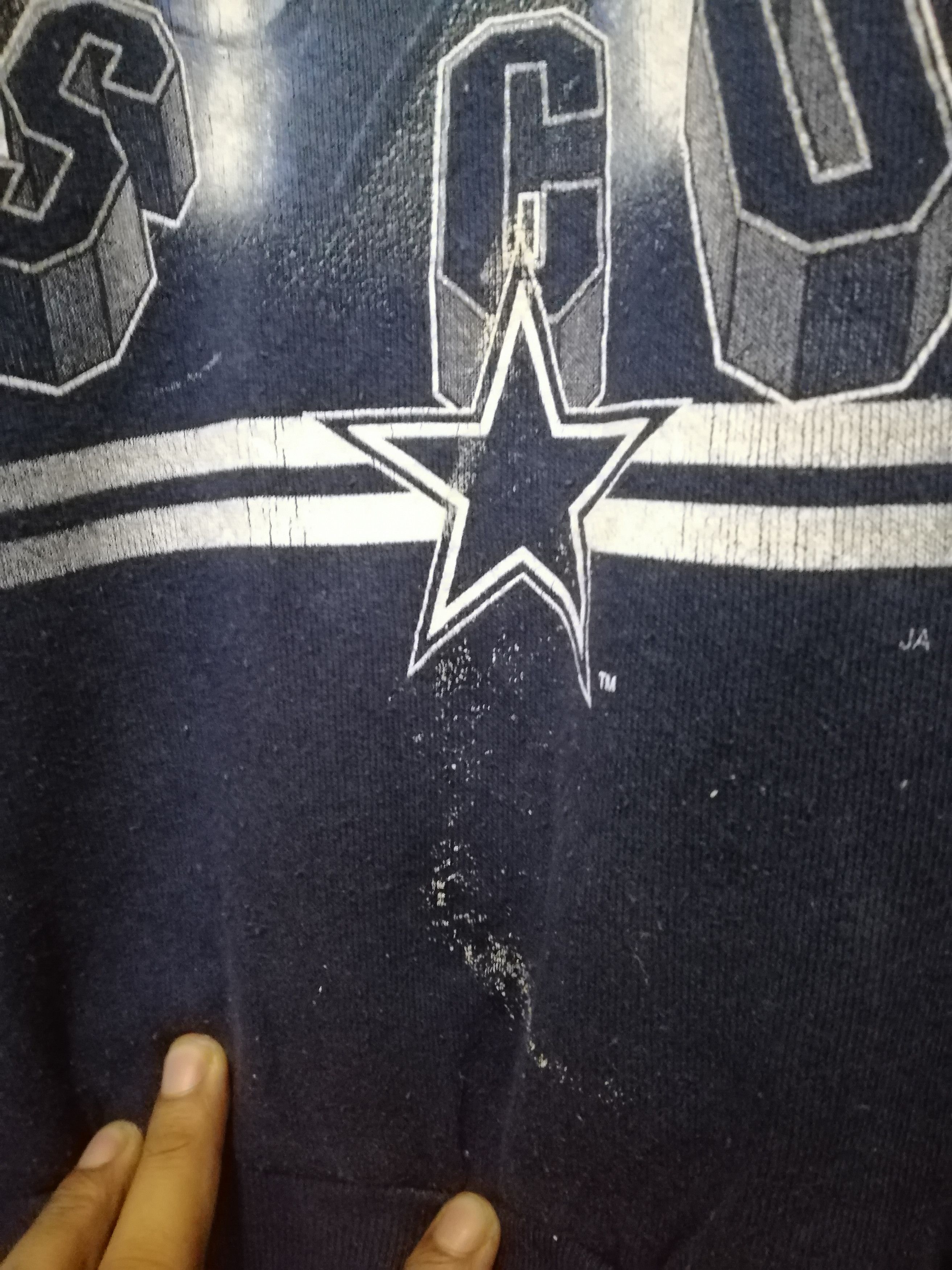NFL Vintage 90s Dallas Cowboys NFL Troy Aikman Sweatshirt B10 Size US L / EU 52-54 / 3 - 3 Thumbnail