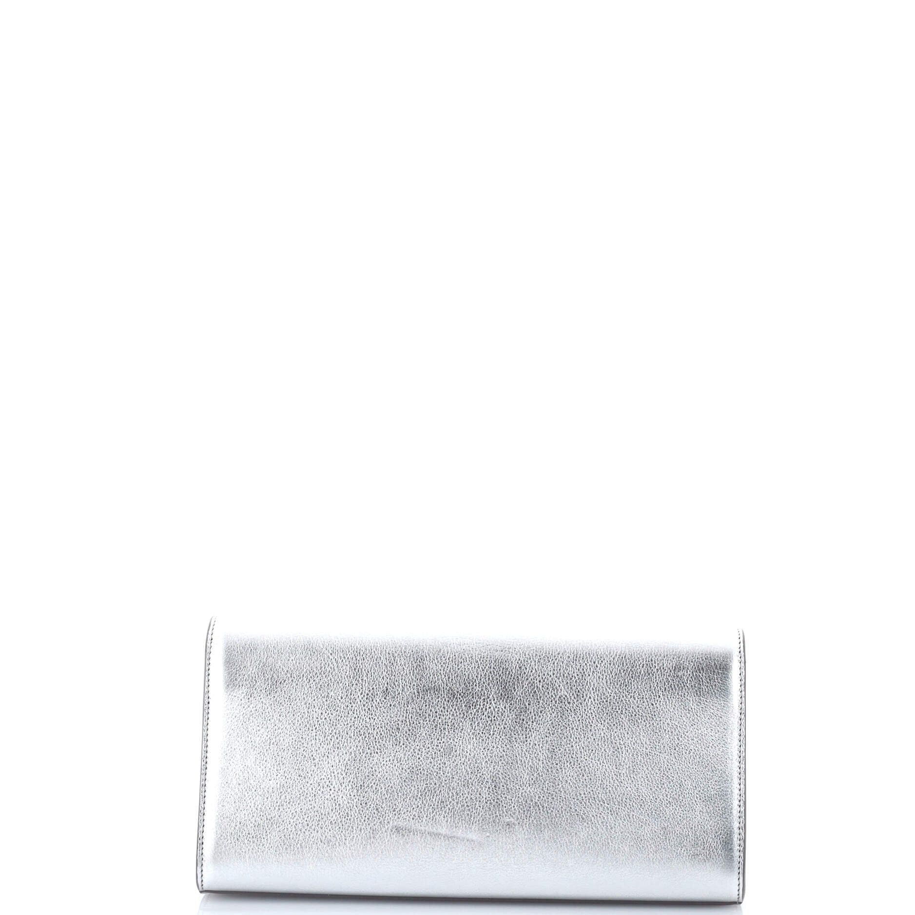Saint Laurent Paris Classic Monogram Clutch Size ONE SIZE - 3 Thumbnail