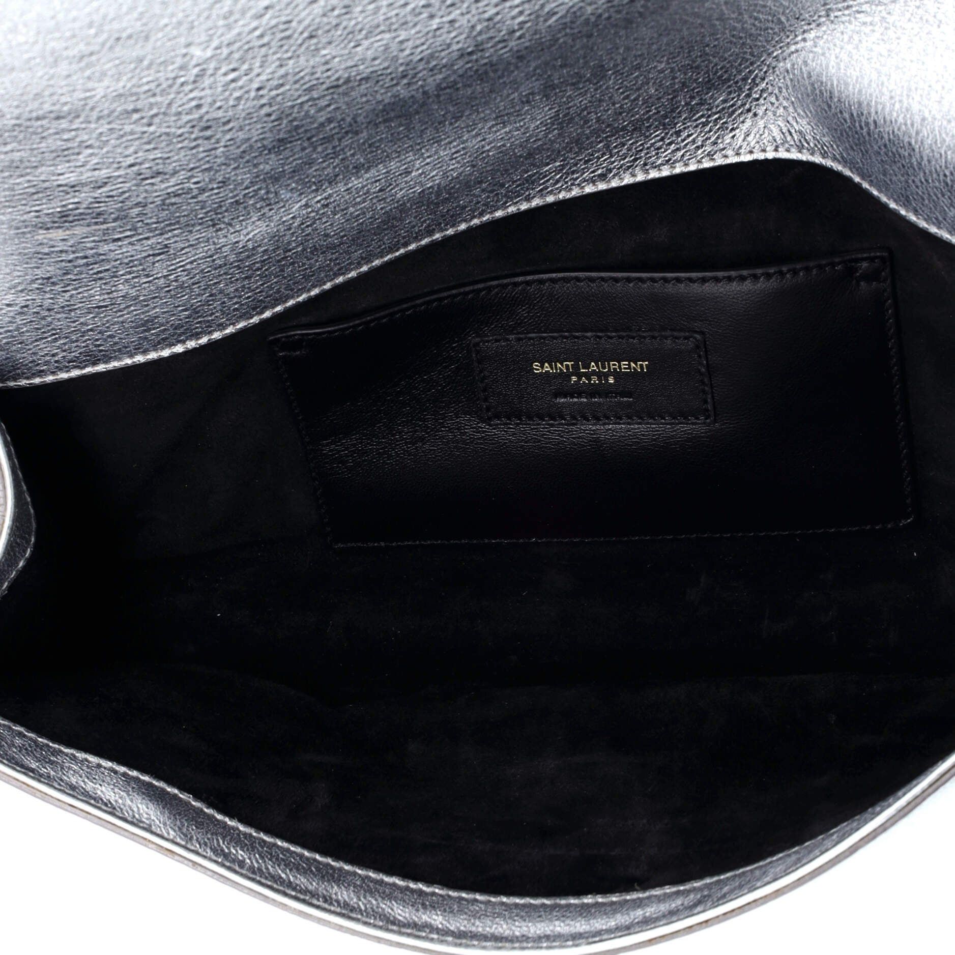 Saint Laurent Paris Classic Monogram Clutch Size ONE SIZE - 5 Thumbnail