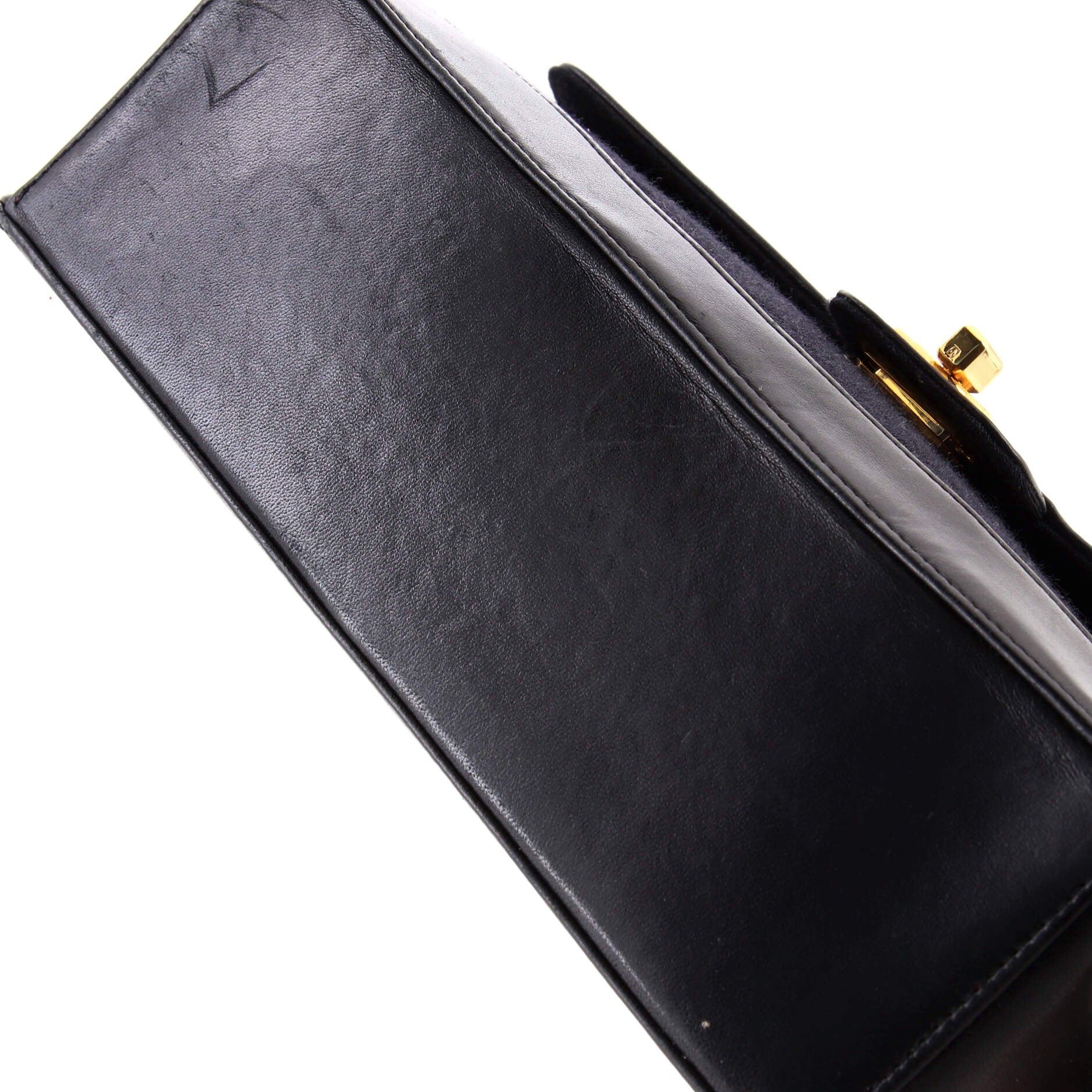 Chanel Vintage Mademoiselle Lock Flap Bag Size ONE SIZE - 6 Thumbnail