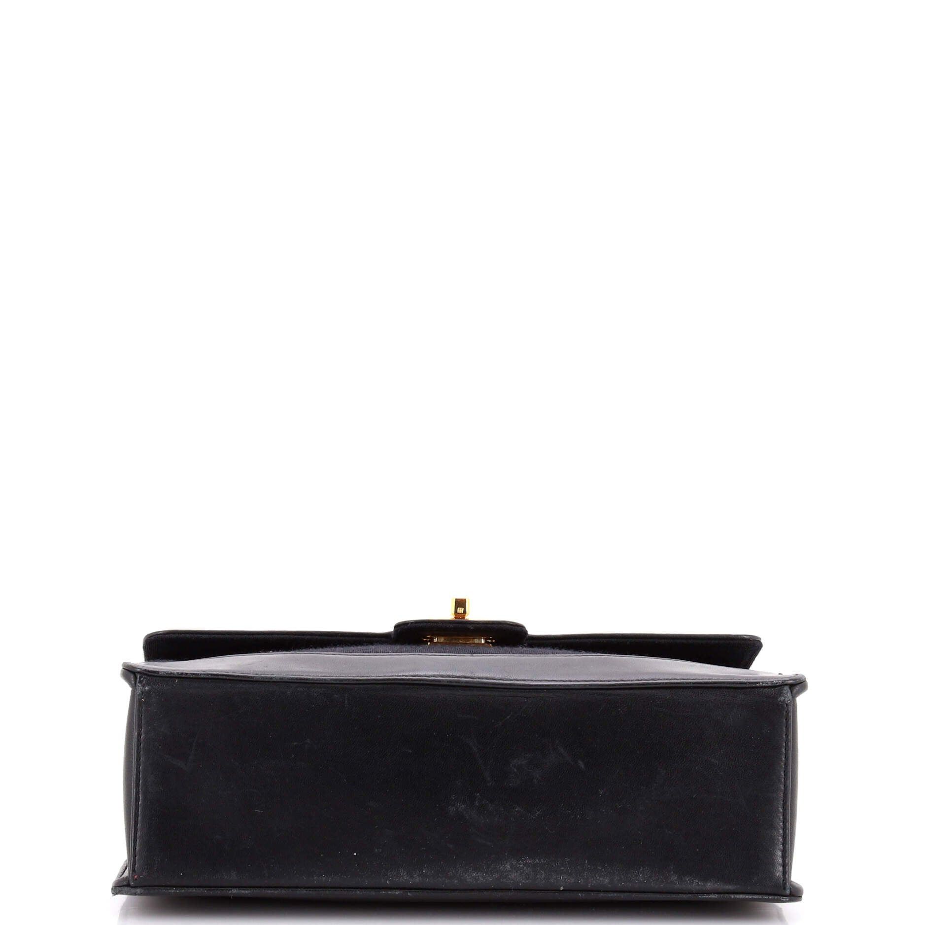 Chanel Vintage Mademoiselle Lock Flap Bag Size ONE SIZE - 4 Thumbnail