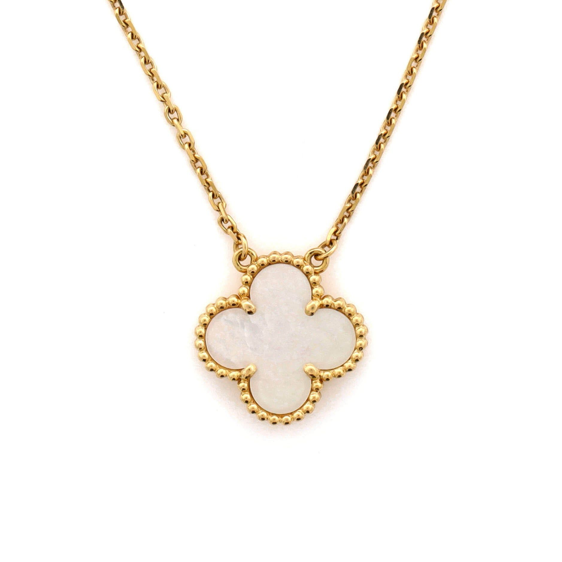 Van Cleef & Arpels Vintage Alhambra Pendant Necklace Size ONE SIZE - 3 Thumbnail