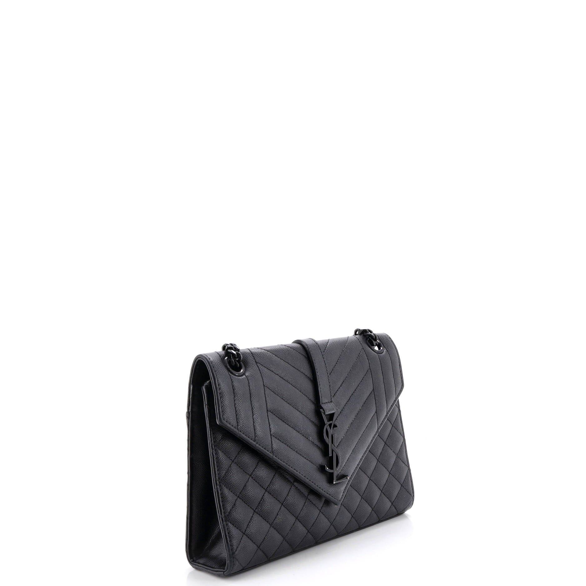Saint Laurent Paris Classic Monogram Envelope Satchel Size ONE SIZE - 2 Thumbnail