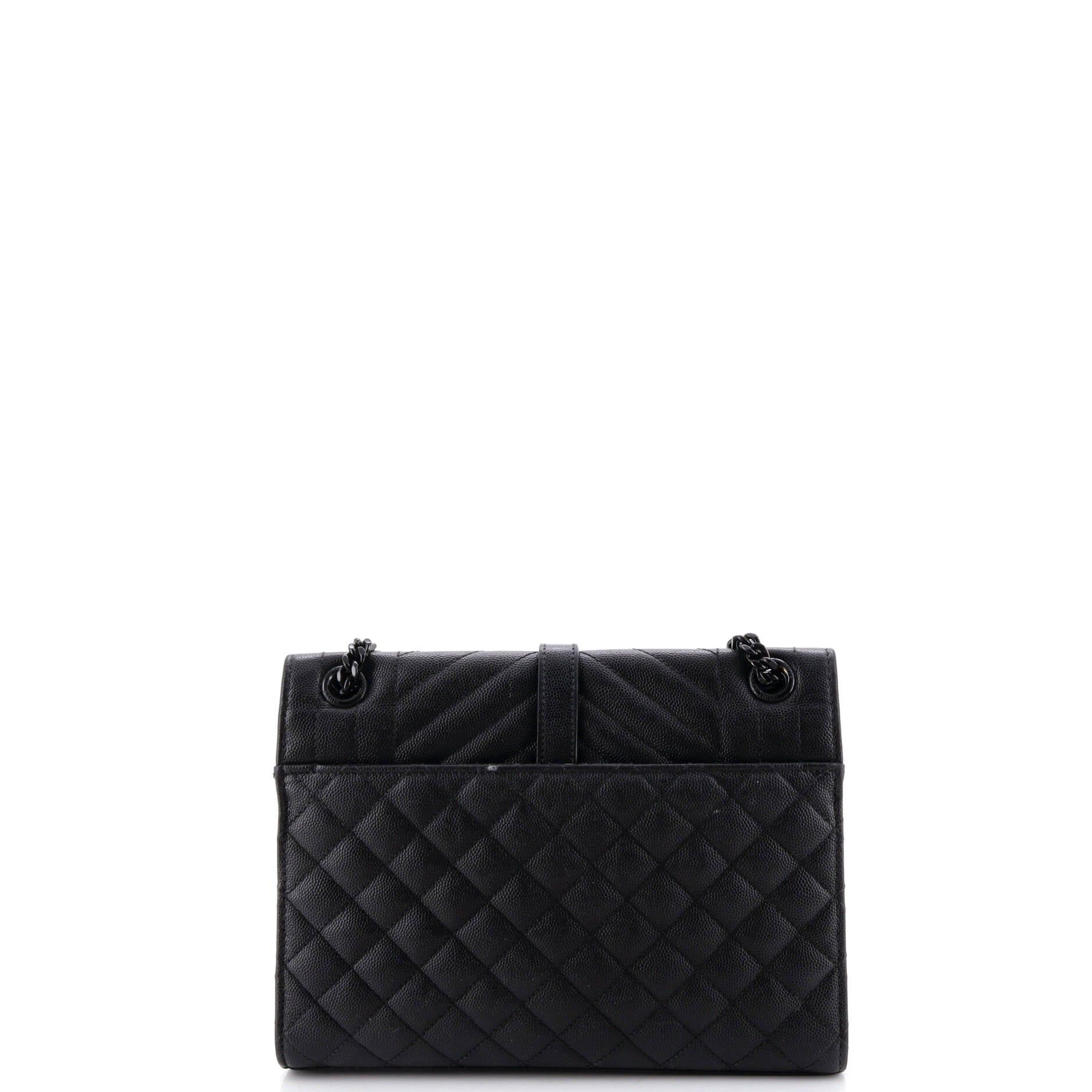 Saint Laurent Paris Classic Monogram Envelope Satchel Size ONE SIZE - 3 Thumbnail