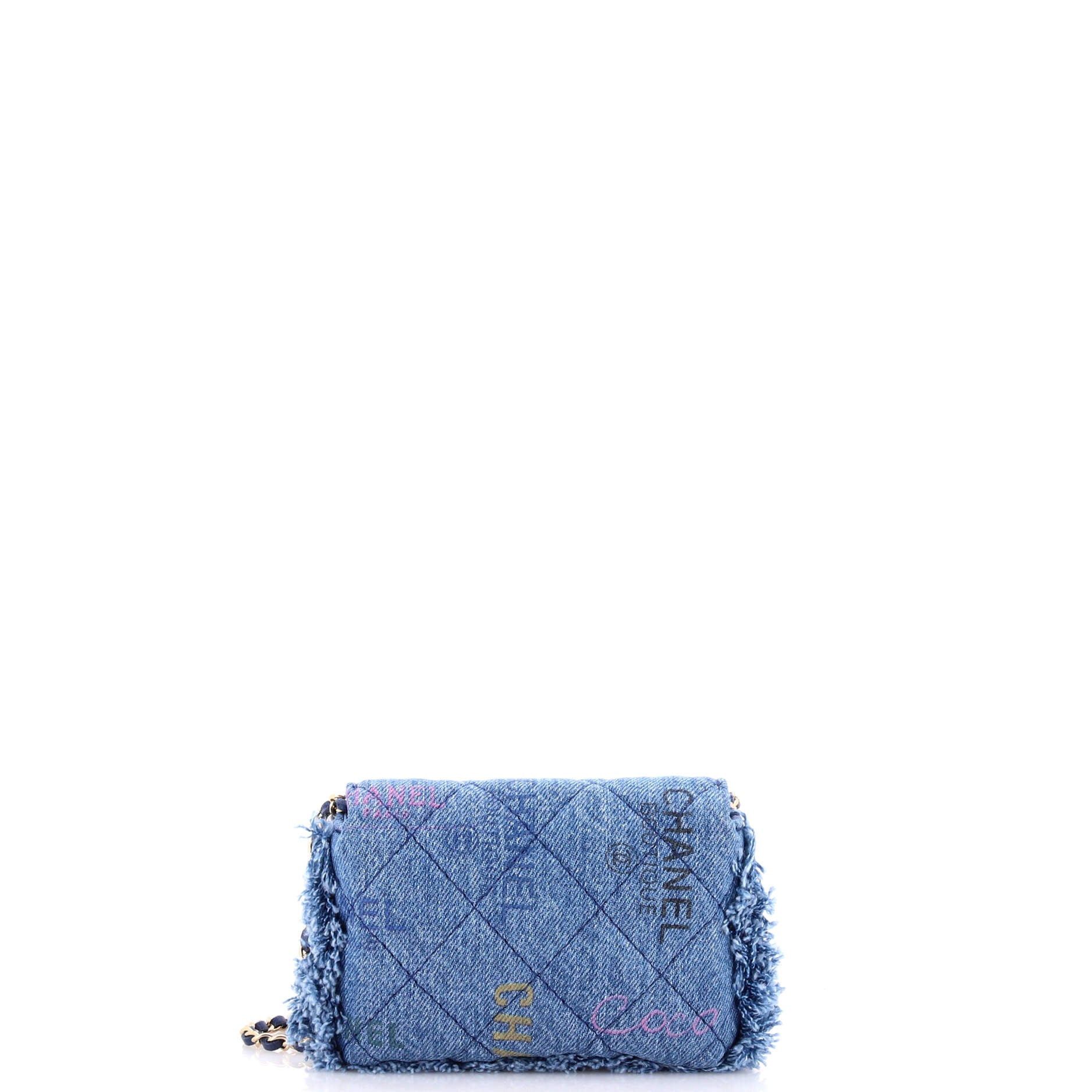 Chanel Denim Mood Flap Clutch with Chain Size ONE SIZE - 3 Thumbnail