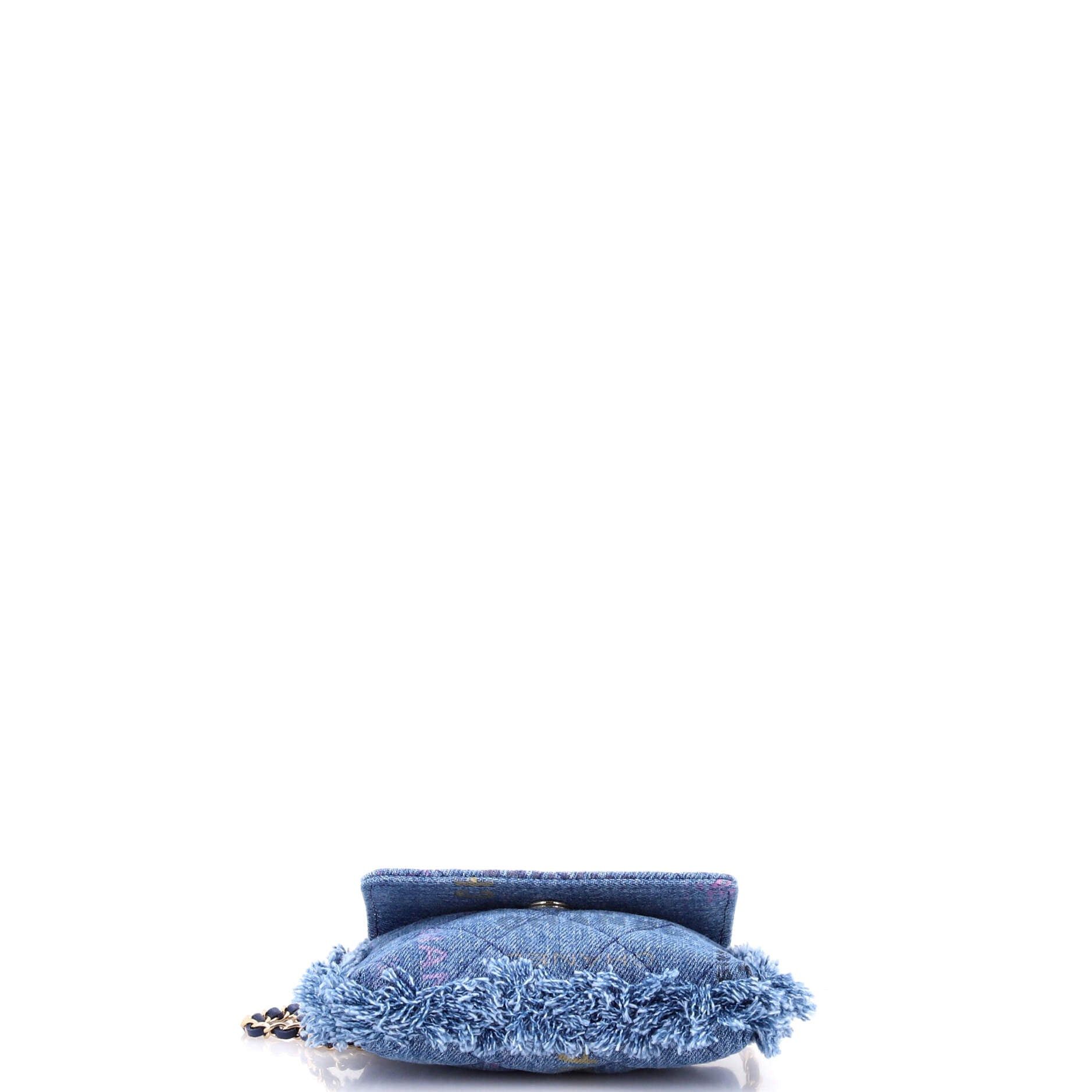 Chanel Denim Mood Flap Clutch with Chain Size ONE SIZE - 4 Thumbnail