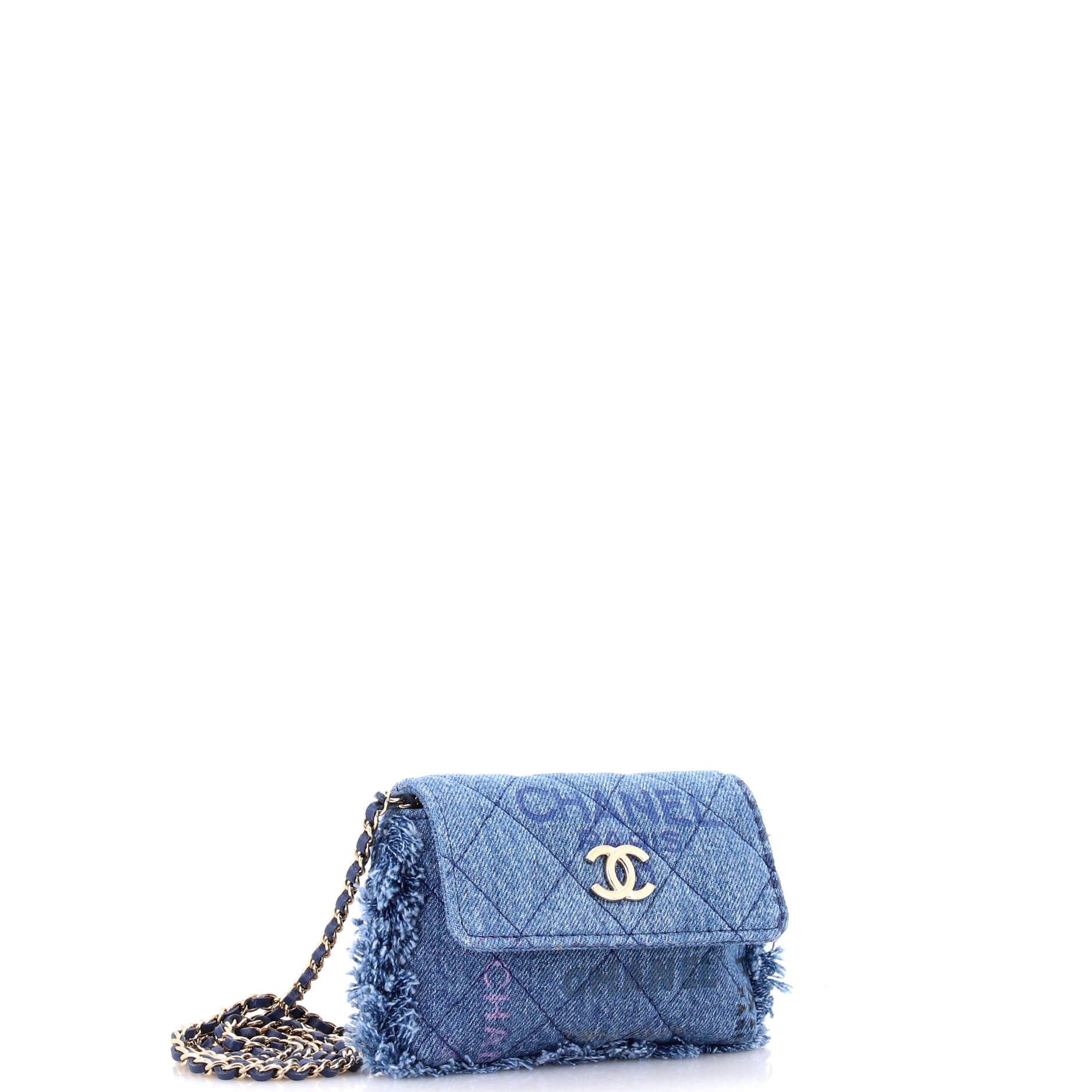 Chanel Denim Mood Flap Clutch with Chain Size ONE SIZE - 2 Thumbnail