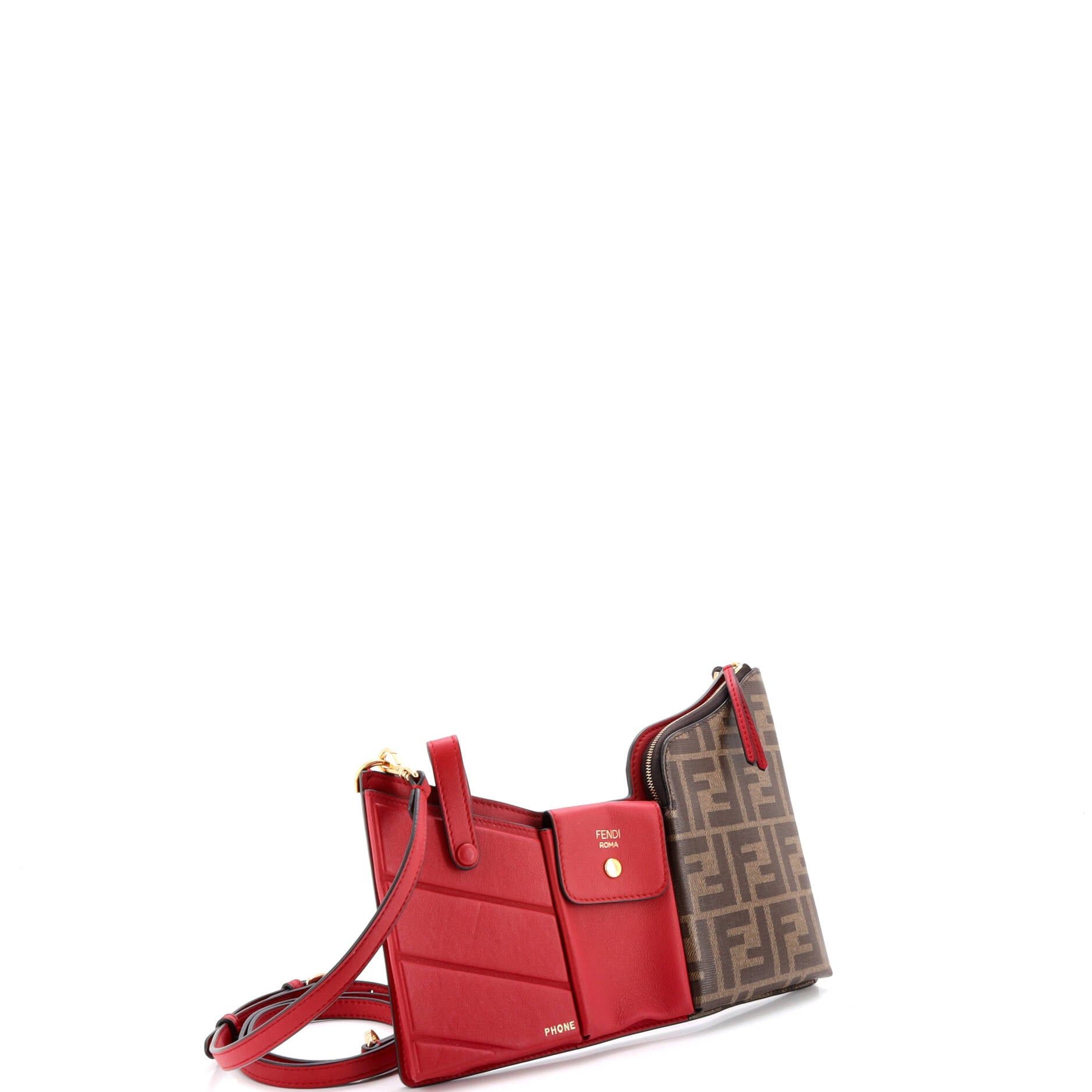 Fendi Bustine 3 Pockets Crossbody Bag Size ONE SIZE - 2 Thumbnail