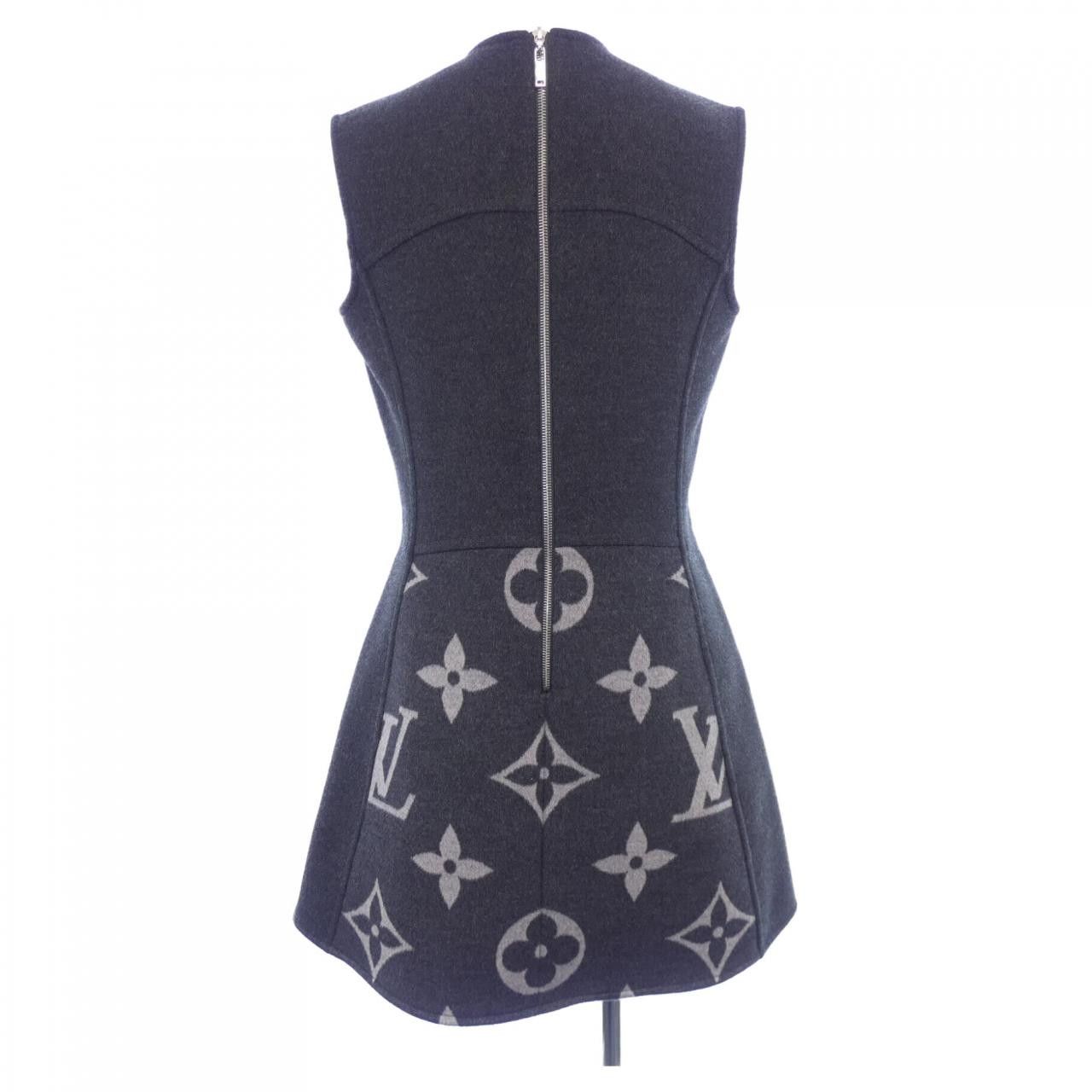 Louis Vuitton Louis Vuitton Louis Vuitton Dress Textile Dresses FJDR04TUV DUTY FREE for USA Size ONE SIZE - 2 Thumbnail
