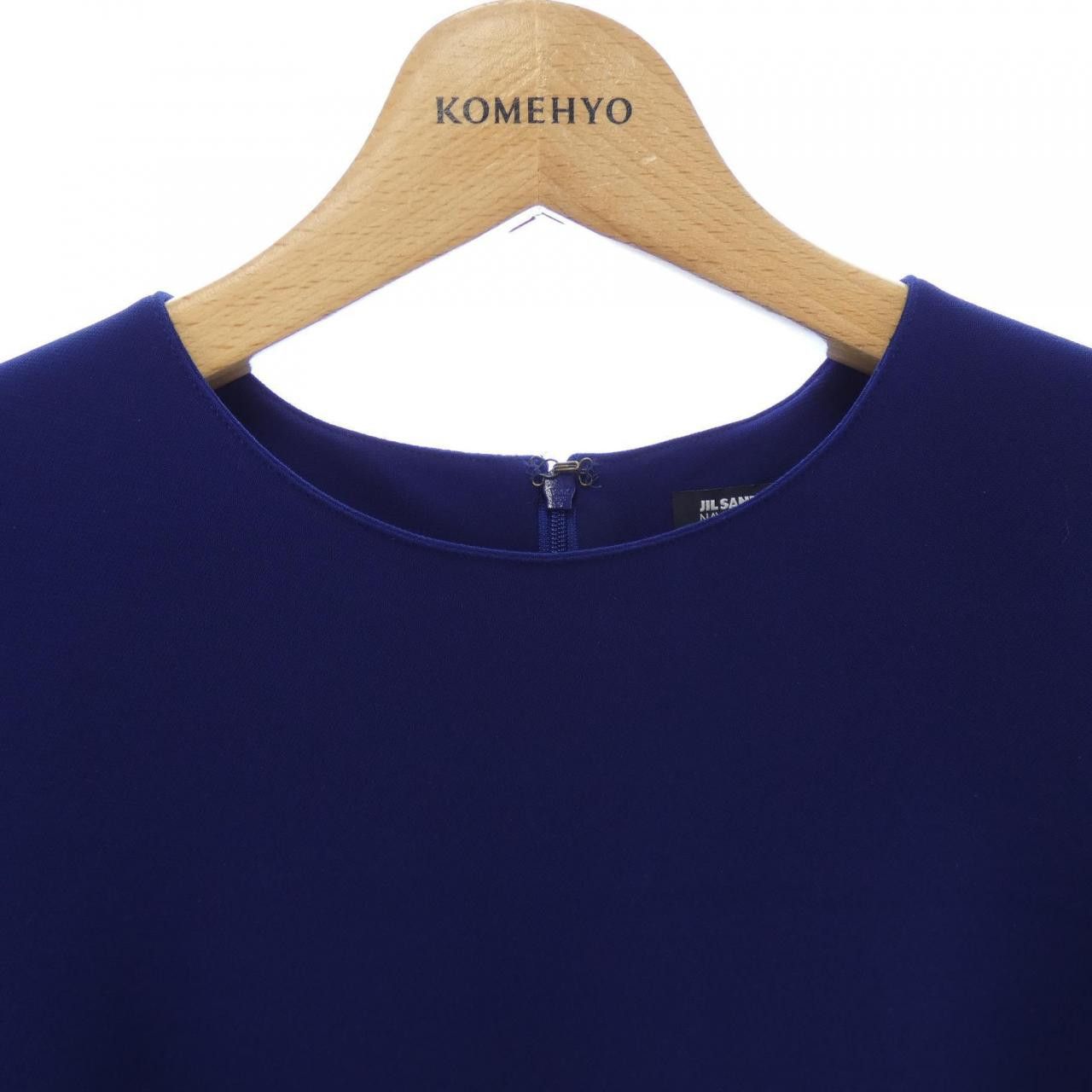 Jil Sander Jil Sander Jil Sander Navy Dress Textile Dresses DUTY FREE for USA Size ONE SIZE - 5 Thumbnail