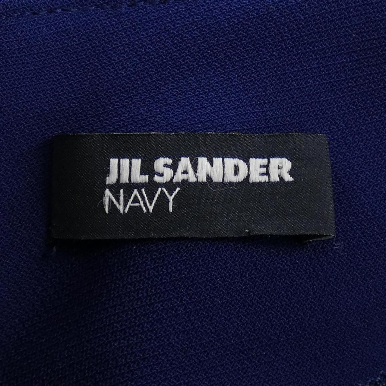 Jil Sander Jil Sander Jil Sander Navy Dress Textile Dresses DUTY FREE for USA Size ONE SIZE - 4 Thumbnail