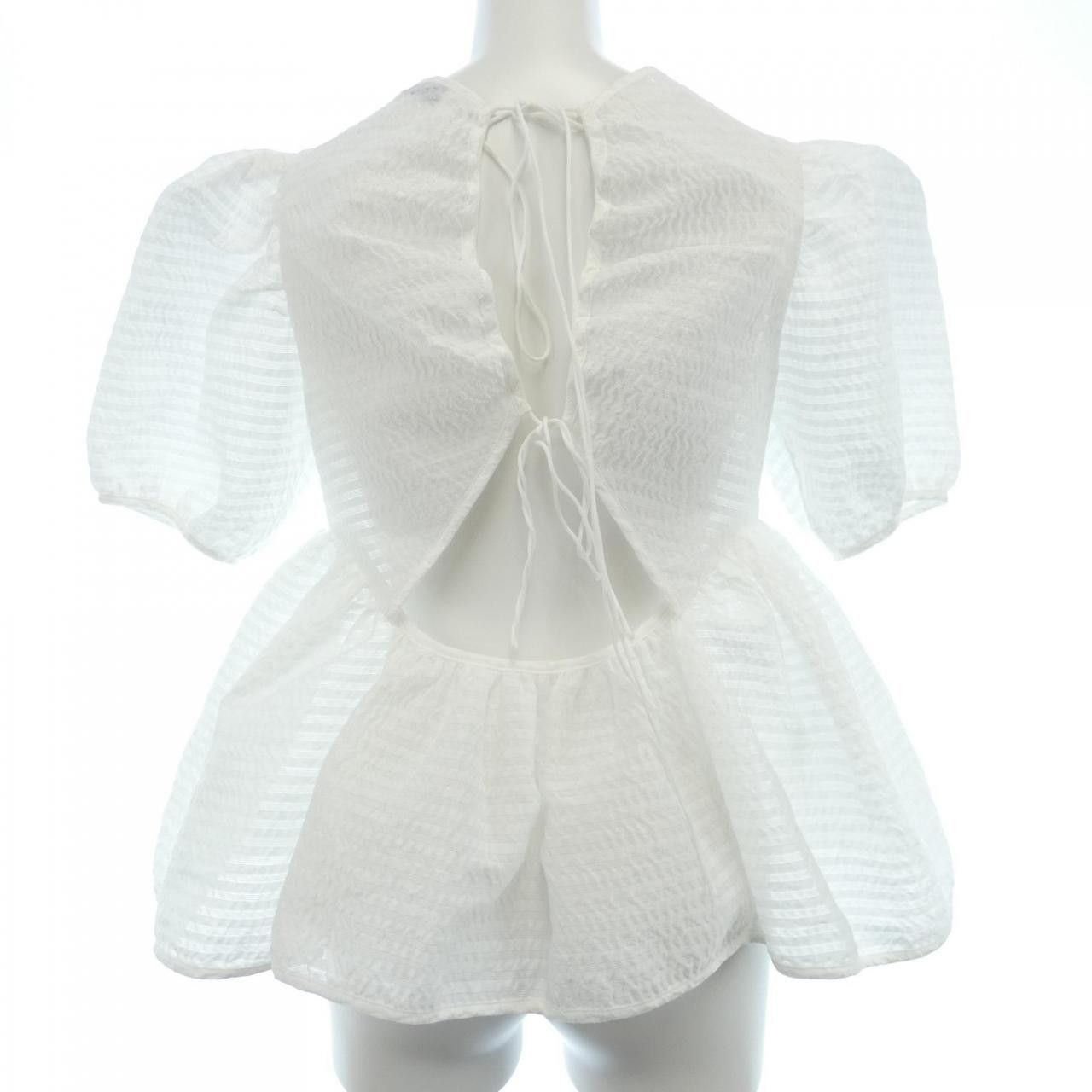 Other Other Cecilie Bahnsen KASTANJE TOP Top Textile Tops KASTANJE DUTY FREE for USA Size ONE SIZE - 2 Thumbnail