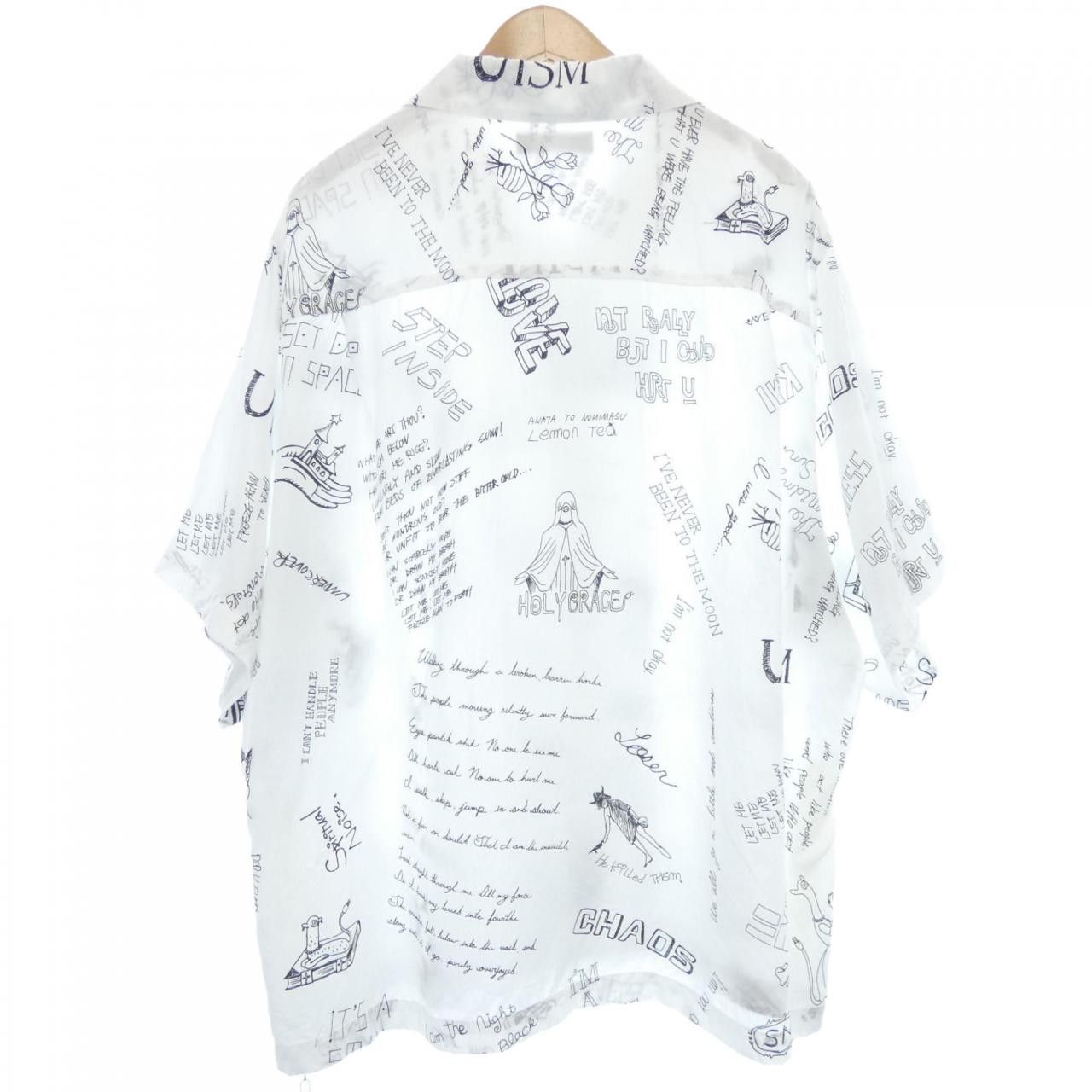 Undercover Undercover Under Cover Short Sleeve Shirt Textile Tops UC1D9401 DUTY FREE for USA Size ONE SIZE - 2 Thumbnail