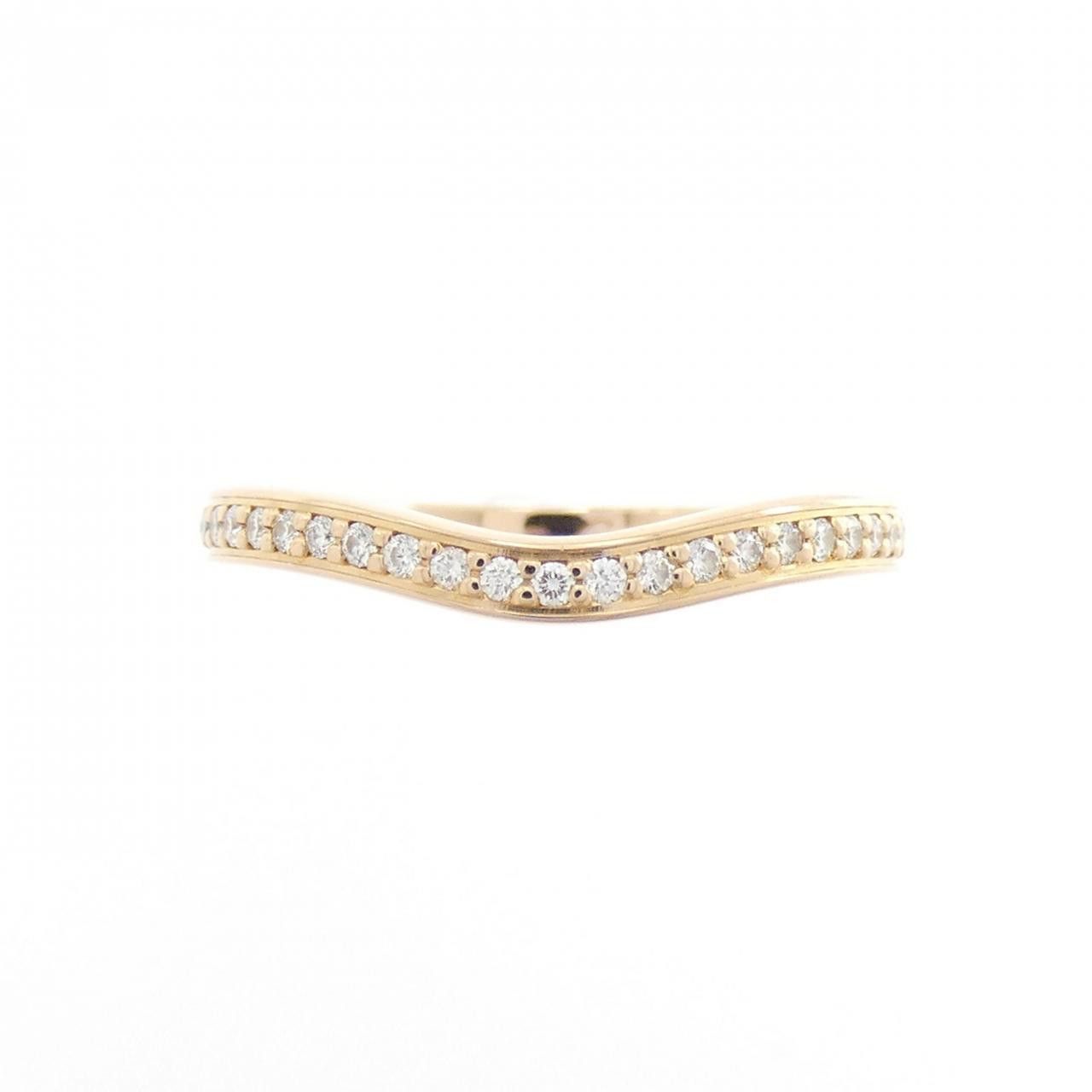 Cartier Cartier Cartier Ballerina 750 Pink Gold Diamond Ring Size 8 Precious Metal Ring B4098700 DUTY FREE for USA Size ONE SIZE - 3 Thumbnail