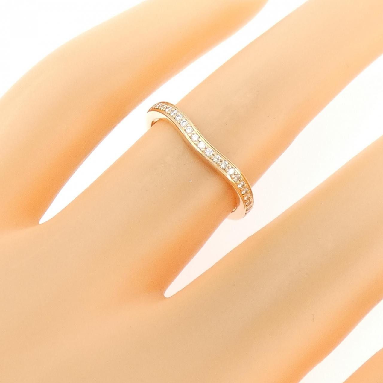 Cartier Cartier Cartier Ballerina 750 Pink Gold Diamond Ring Size 8 Precious Metal Ring B4098700 DUTY FREE for USA Size ONE SIZE - 6 Thumbnail