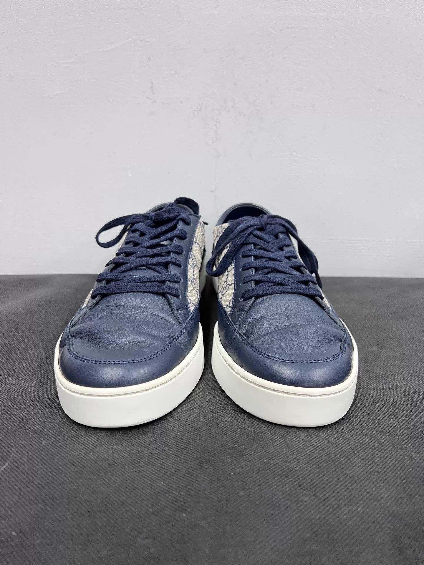 Gucci Blue Low-Top Sneakers Size 9 Size US 9 / EU 42 - 2 Thumbnail