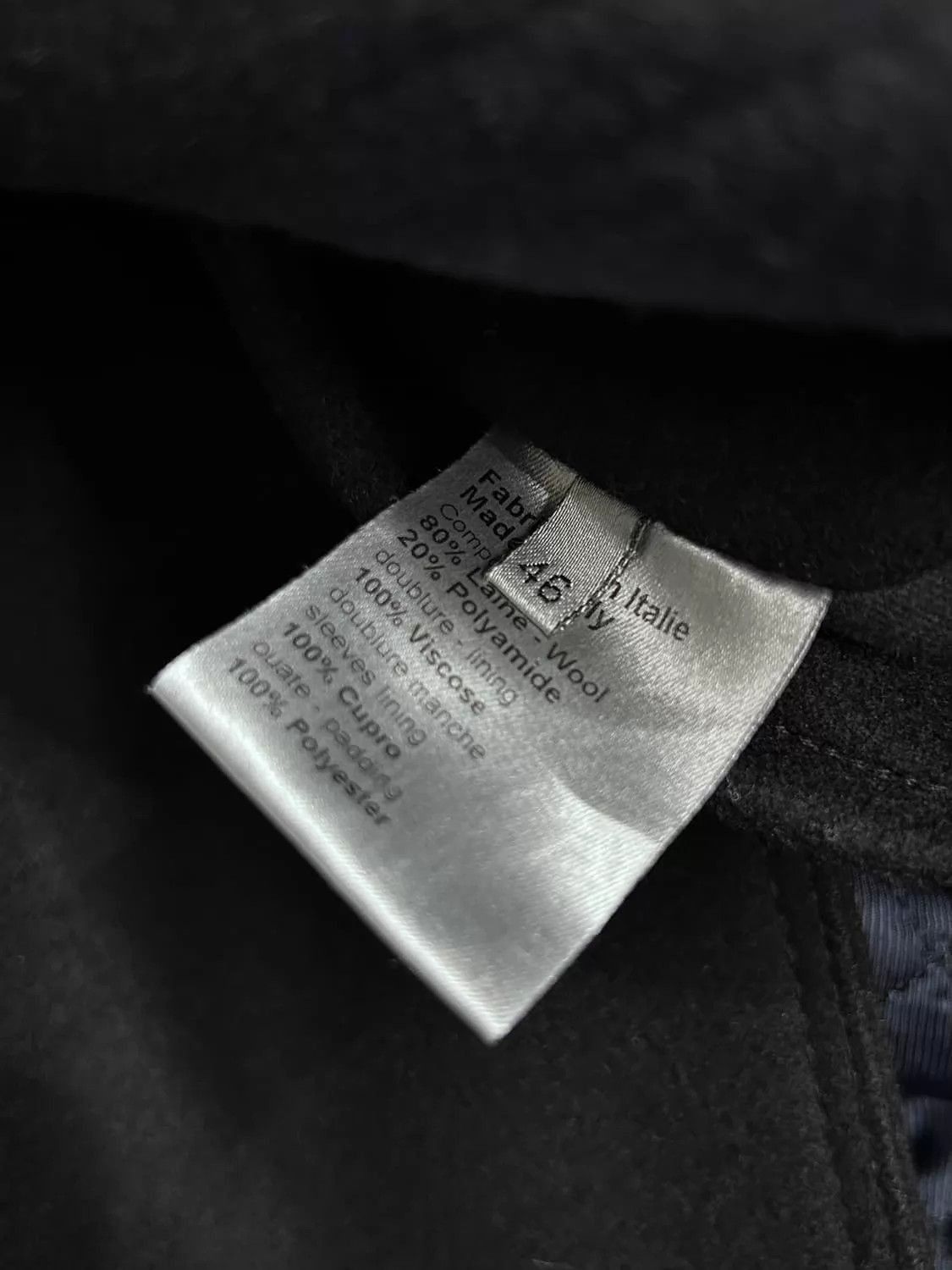 Dior Black High Collar Buttoned Bomber Jacket Size US S / EU 44-46 / 1 - 8 Thumbnail
