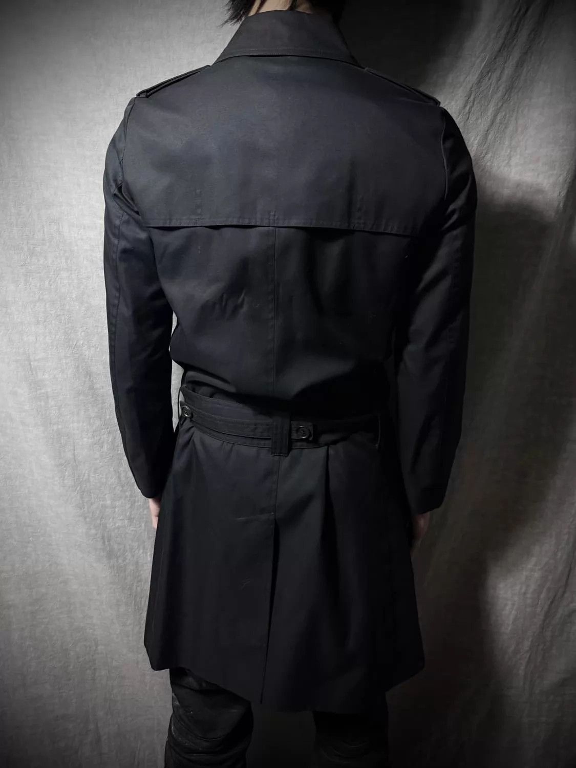 Dior Black Double-Breasted Trench Coat Size S Size US S / EU 44-46 / 1 - 7 Thumbnail