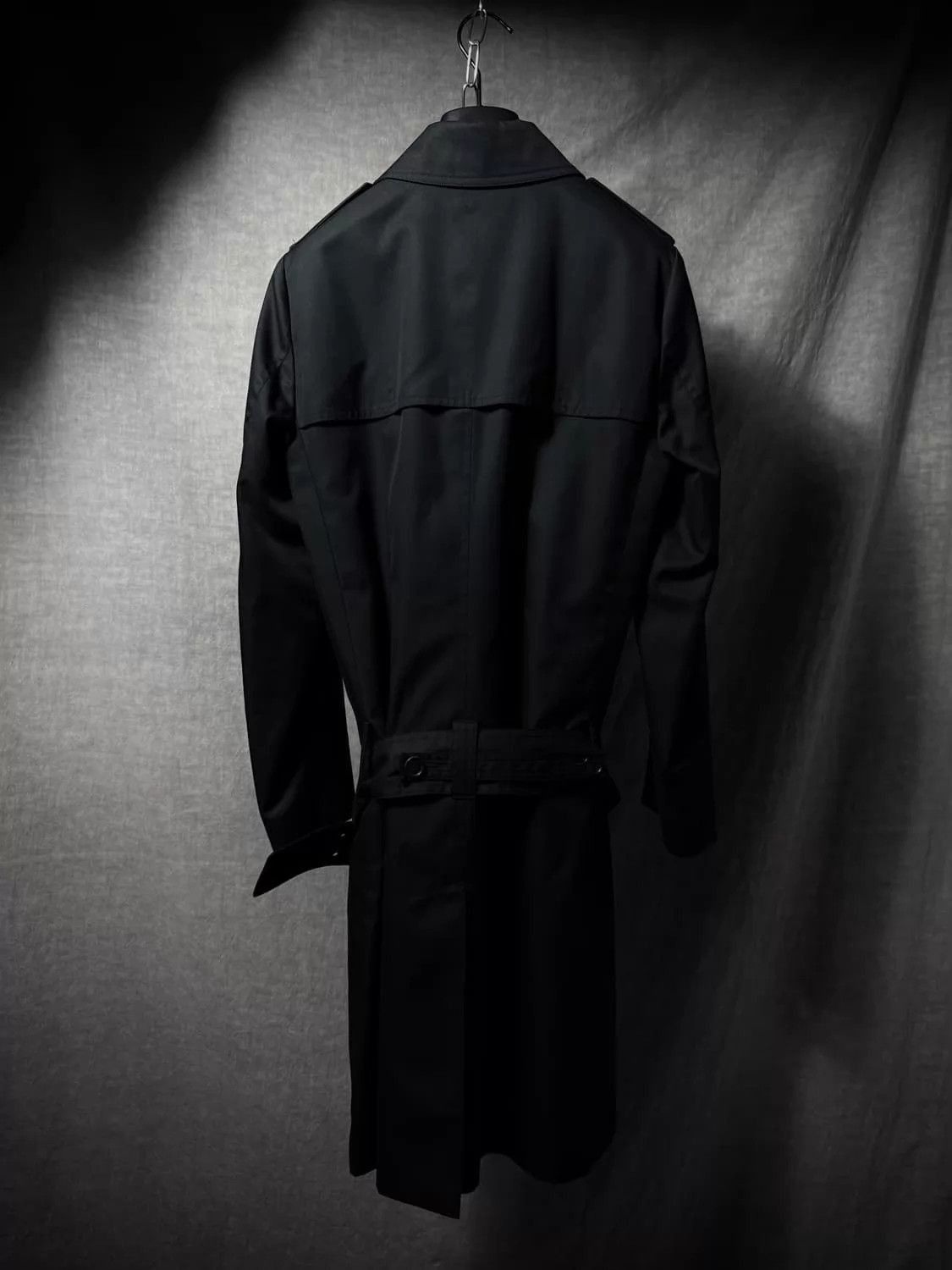 Dior Black Double-Breasted Trench Coat Size S Size US S / EU 44-46 / 1 - 6 Thumbnail