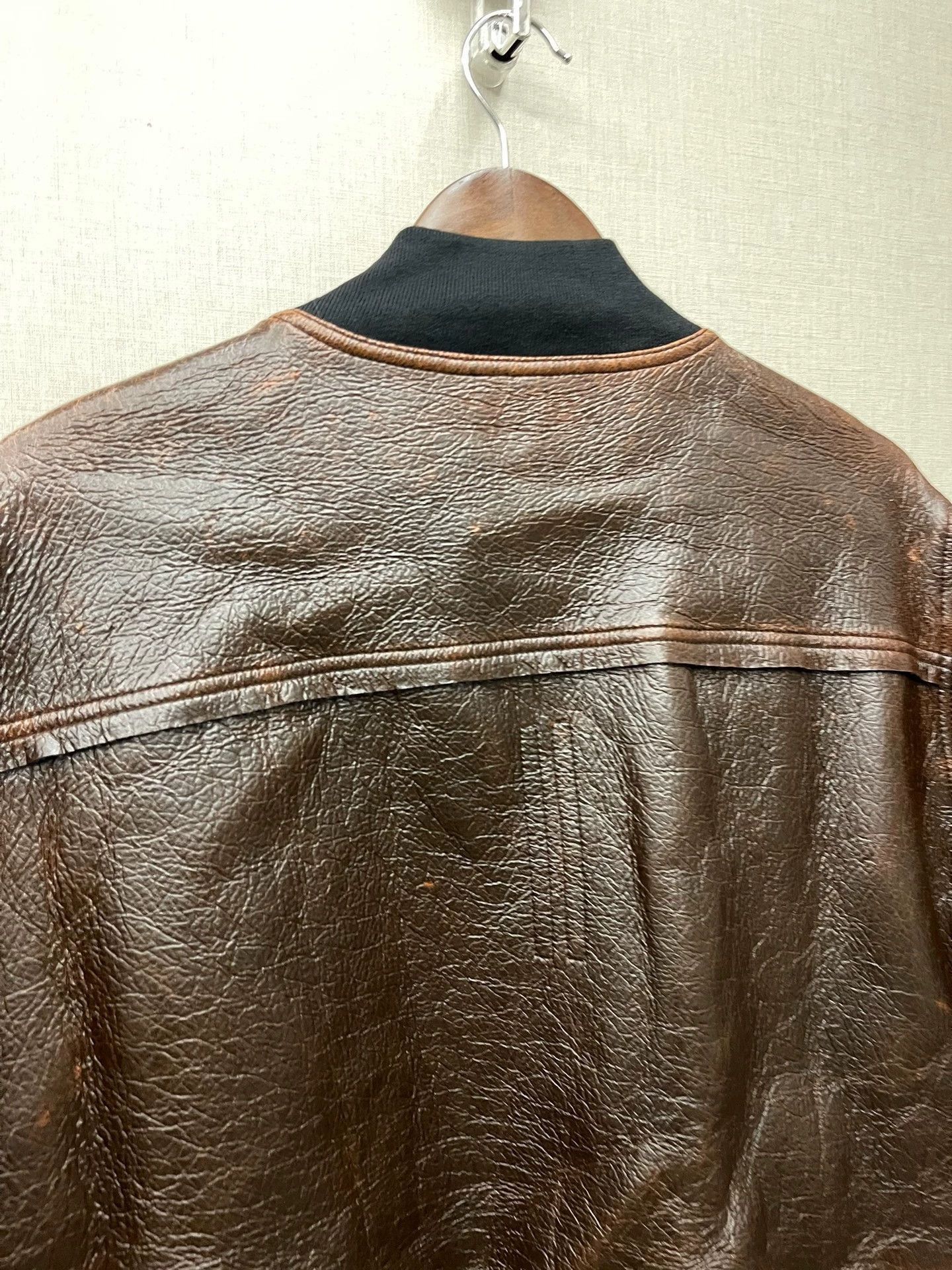 Rick Owens Multi Color Leather Panel Bomber Jacket Size US M / EU 48-50 / 2 - 3 Thumbnail