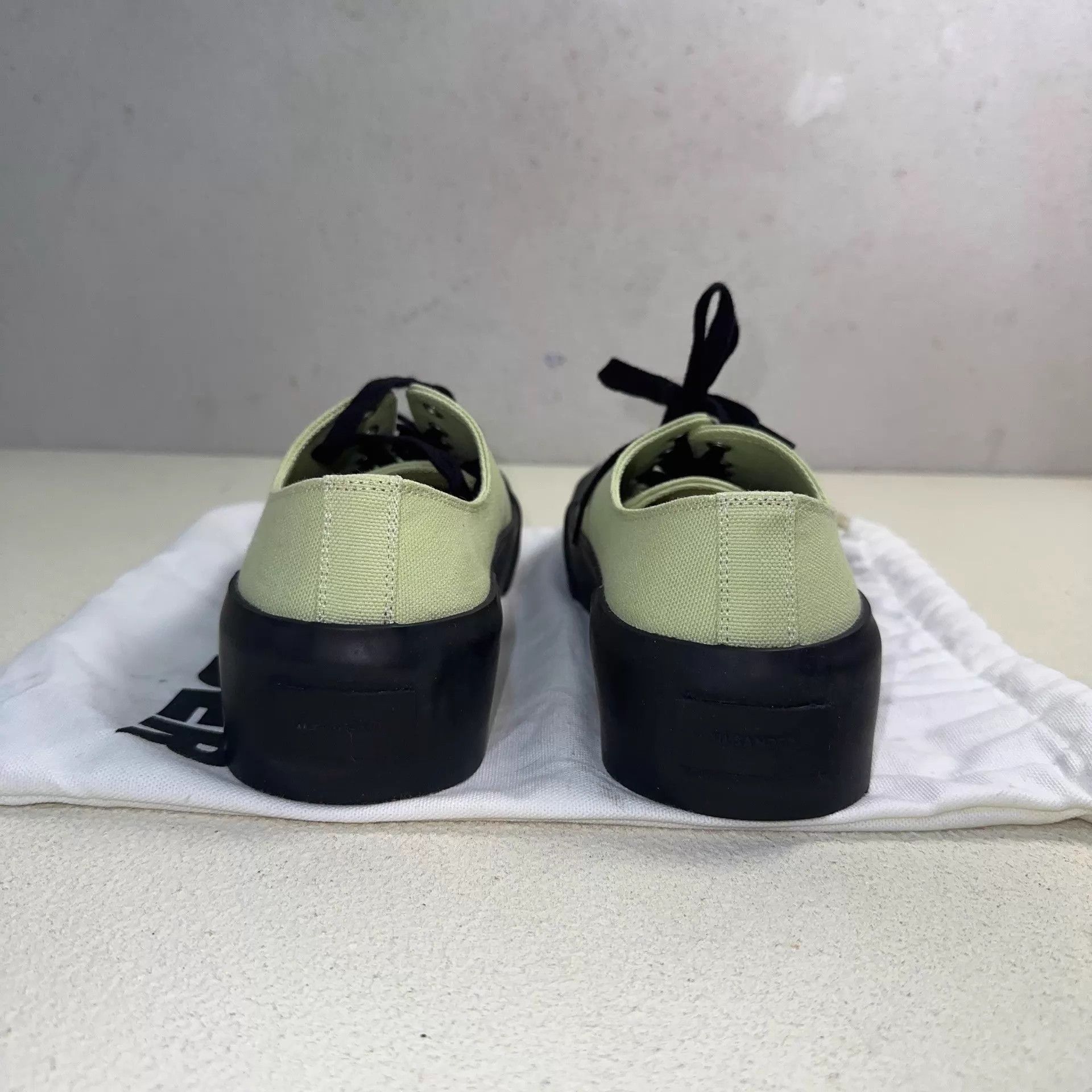Jil Sander Multi Color Low Top Canvas Sneakers Size 8 Size US 8 / EU 41 - 4 Thumbnail