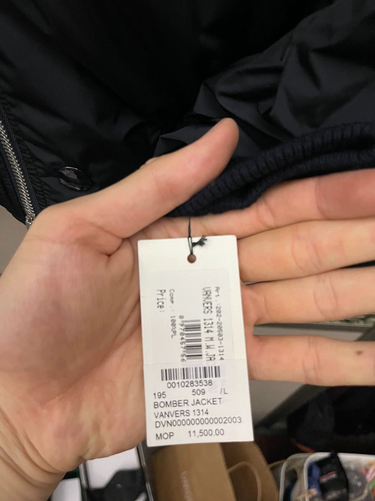 Dries Van Noten Blue Bomber Jacket with Zip and Button Closure Size US L / EU 52-54 / 3 - 5 Thumbnail