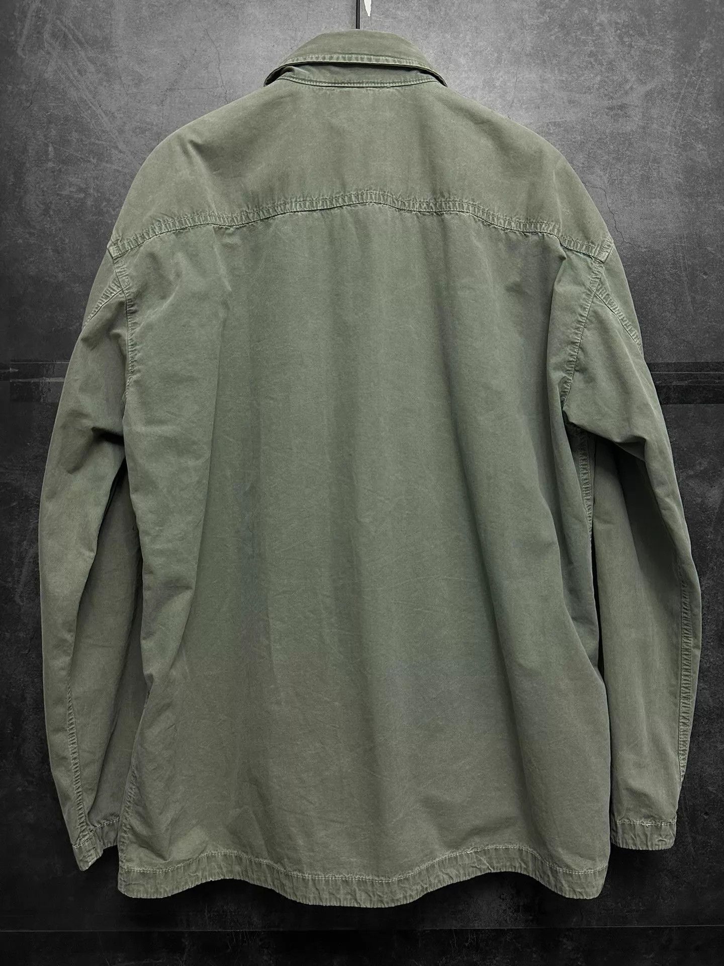 Stone Island Green Long-Sleeve Button-Up Shirt Size US M / EU 48-50 / 2 - 3 Thumbnail
