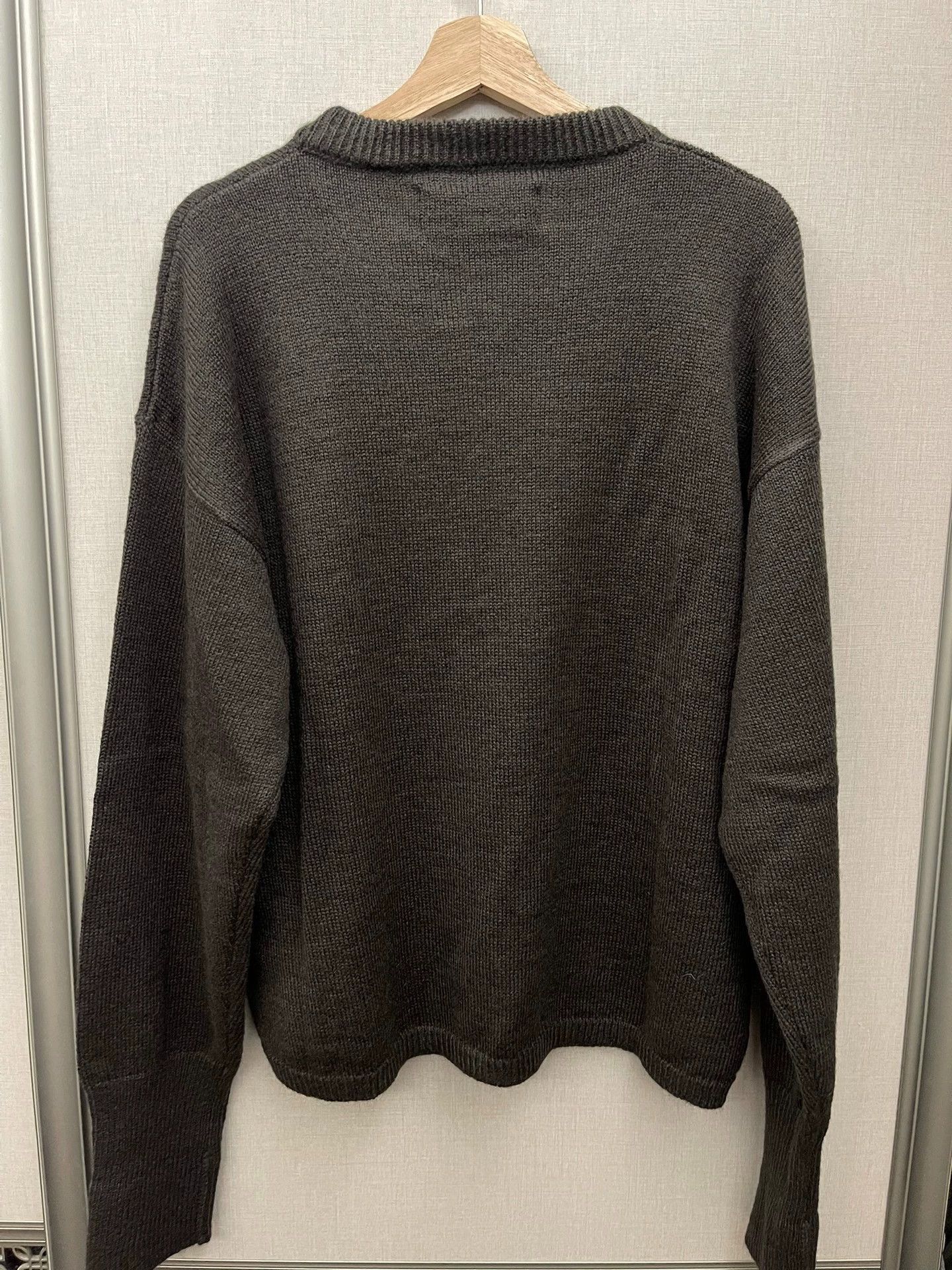 ERL Brown Graphic Knit Sweater with Logo and Text Size US L / EU 52-54 / 3 - 4 Thumbnail